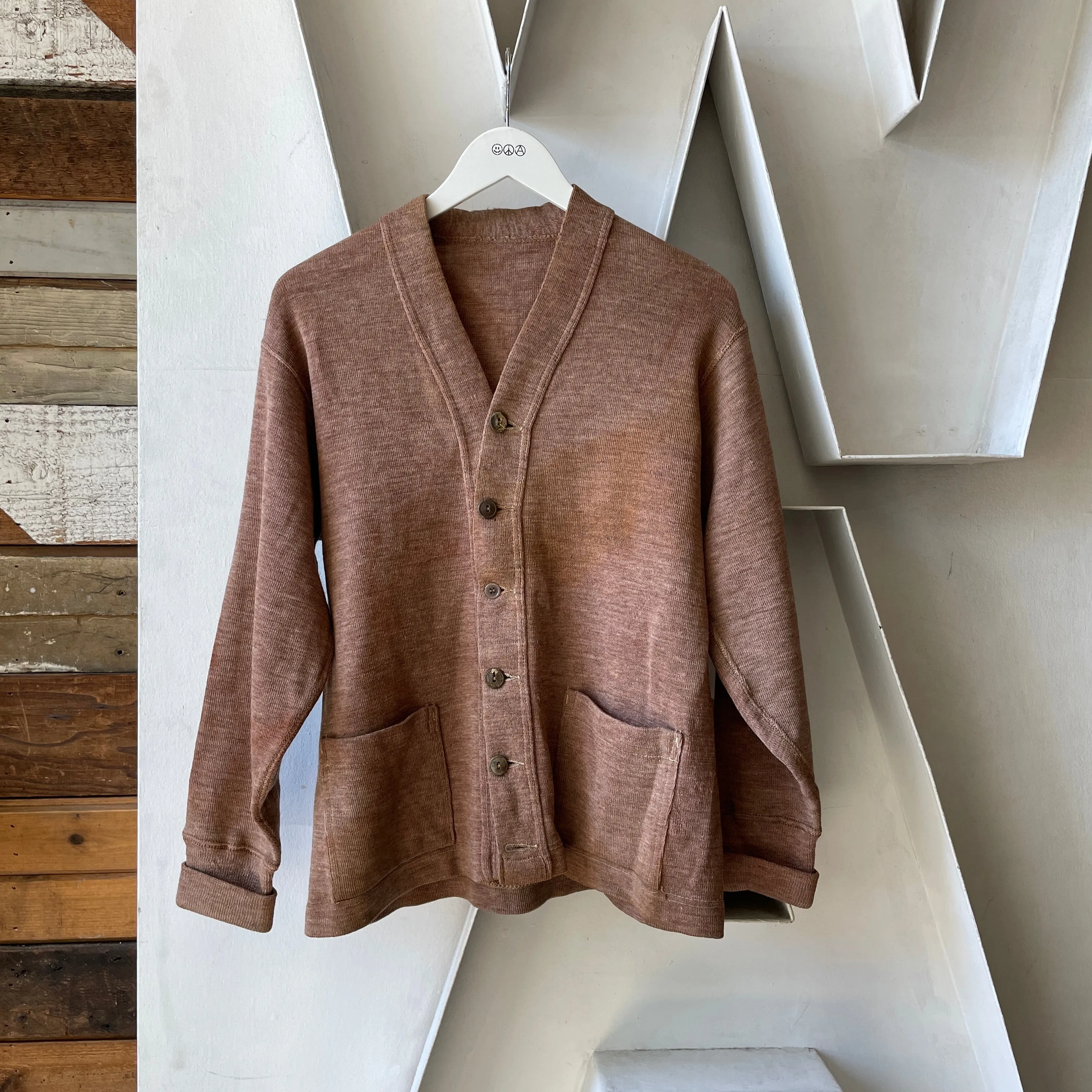 30’s Wool Cardigan - Medium