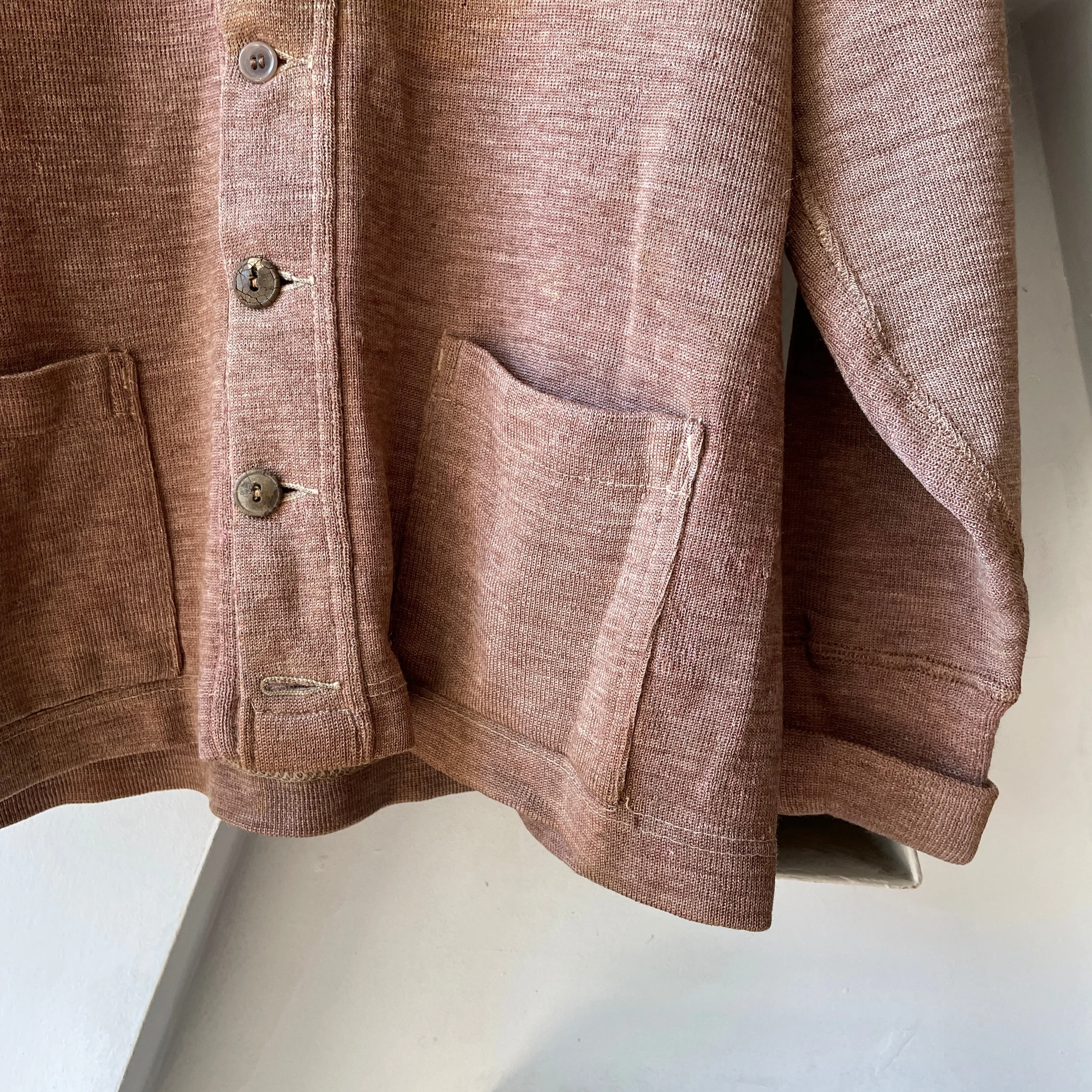 30’s Wool Cardigan - Medium