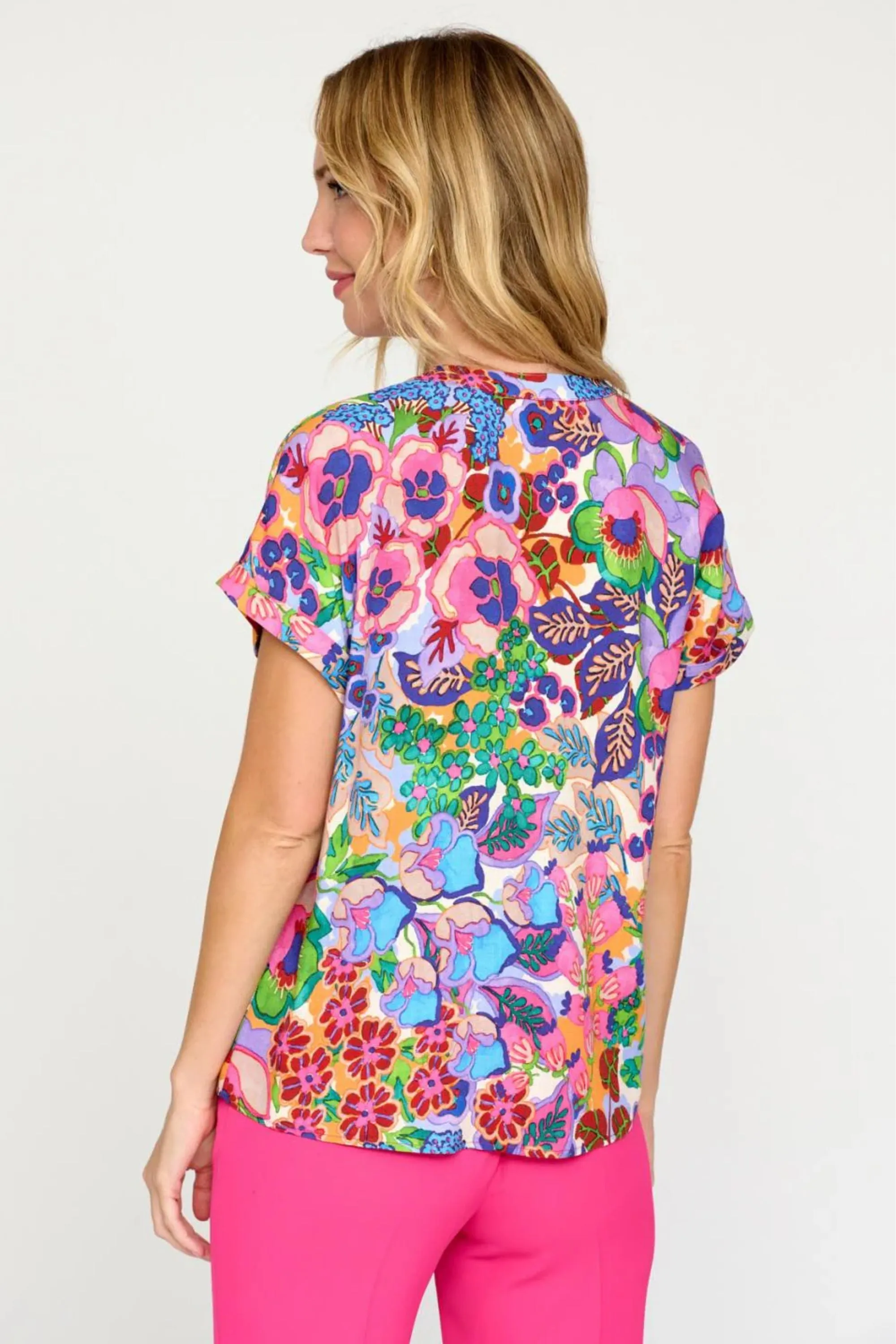 BENAMOR BUTTON THROUGH SHIRT