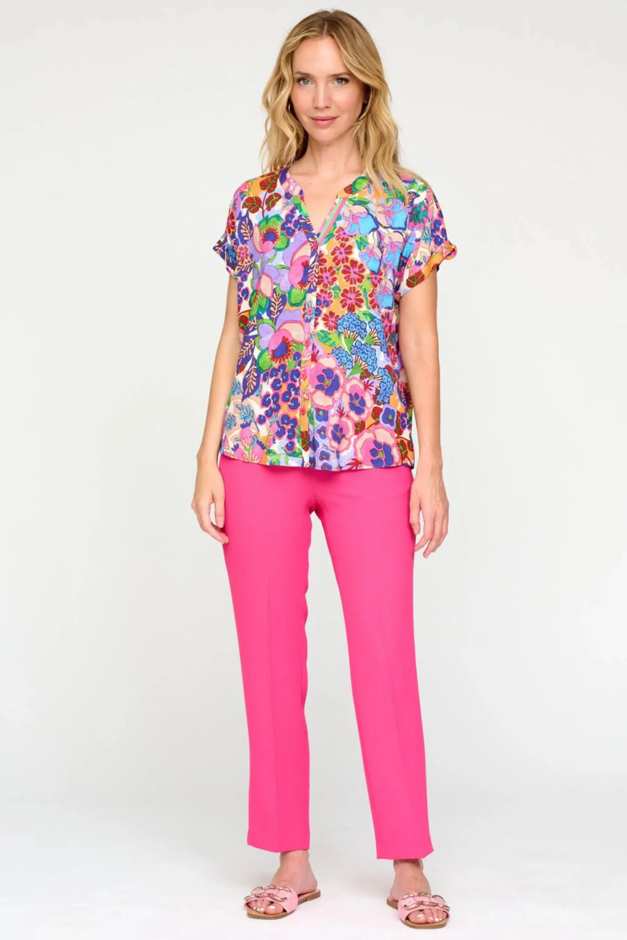 BENAMOR BUTTON THROUGH SHIRT