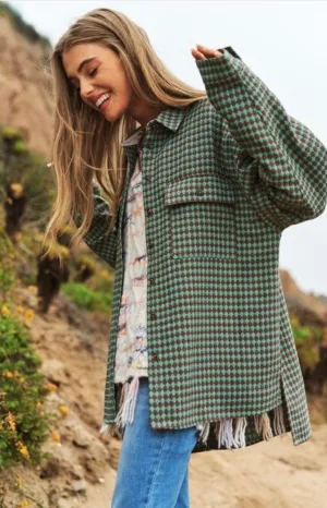 Bonita Waffle Texture Shacket