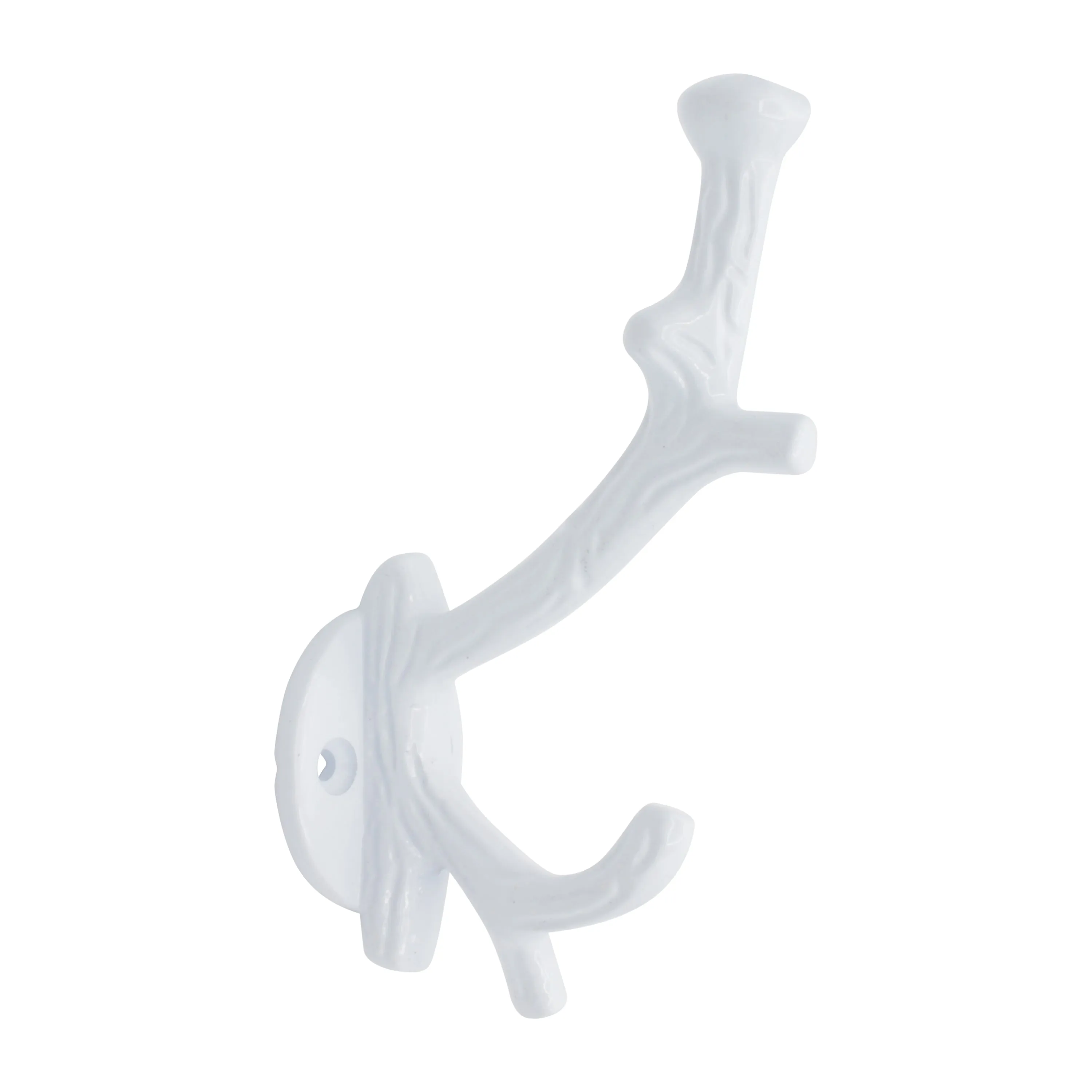 [Branch Hook IR8392] Iron Rustic Cabin Wall Hook (2.6 Inch)