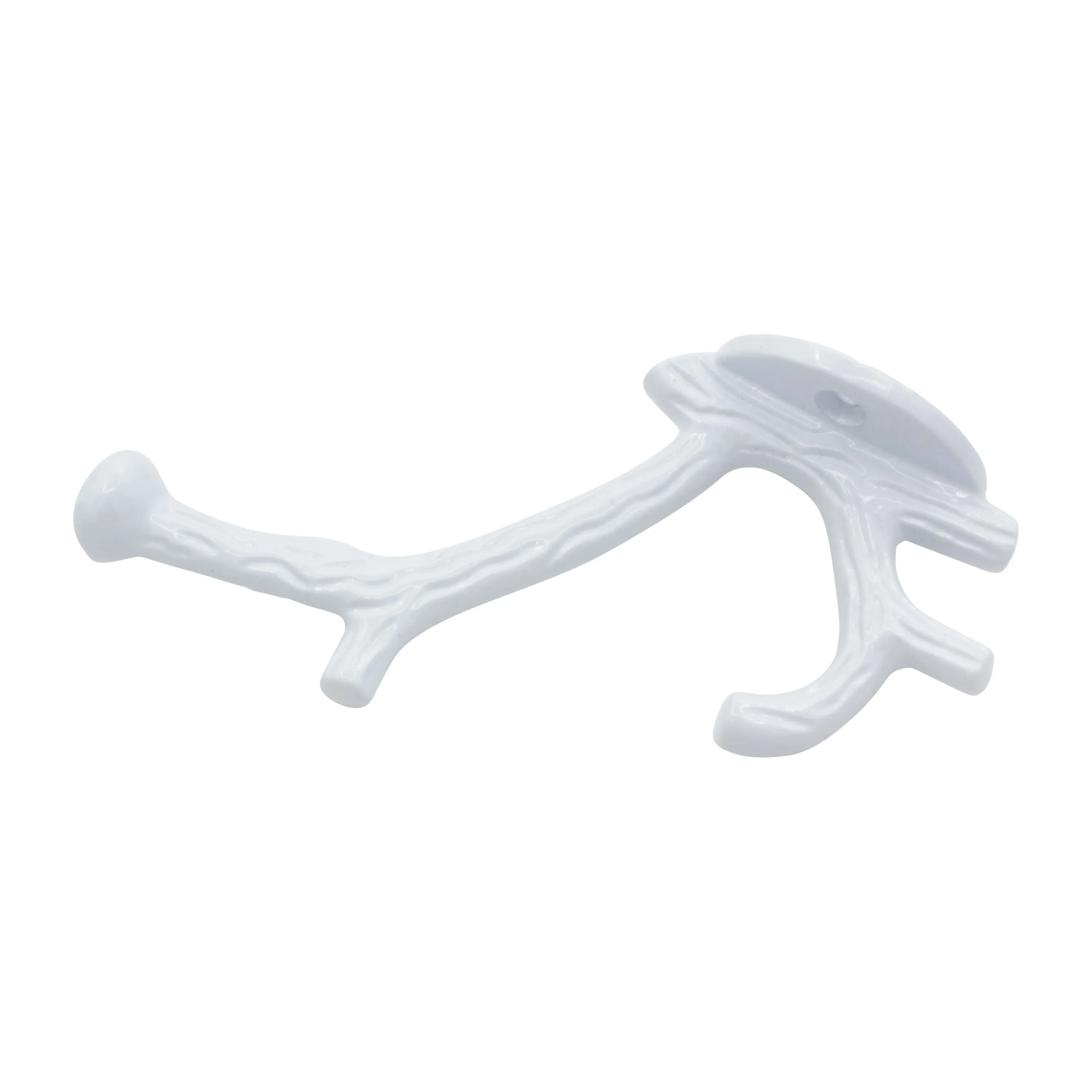 [Branch Hook IR8392] Iron Rustic Cabin Wall Hook (2.6 Inch)