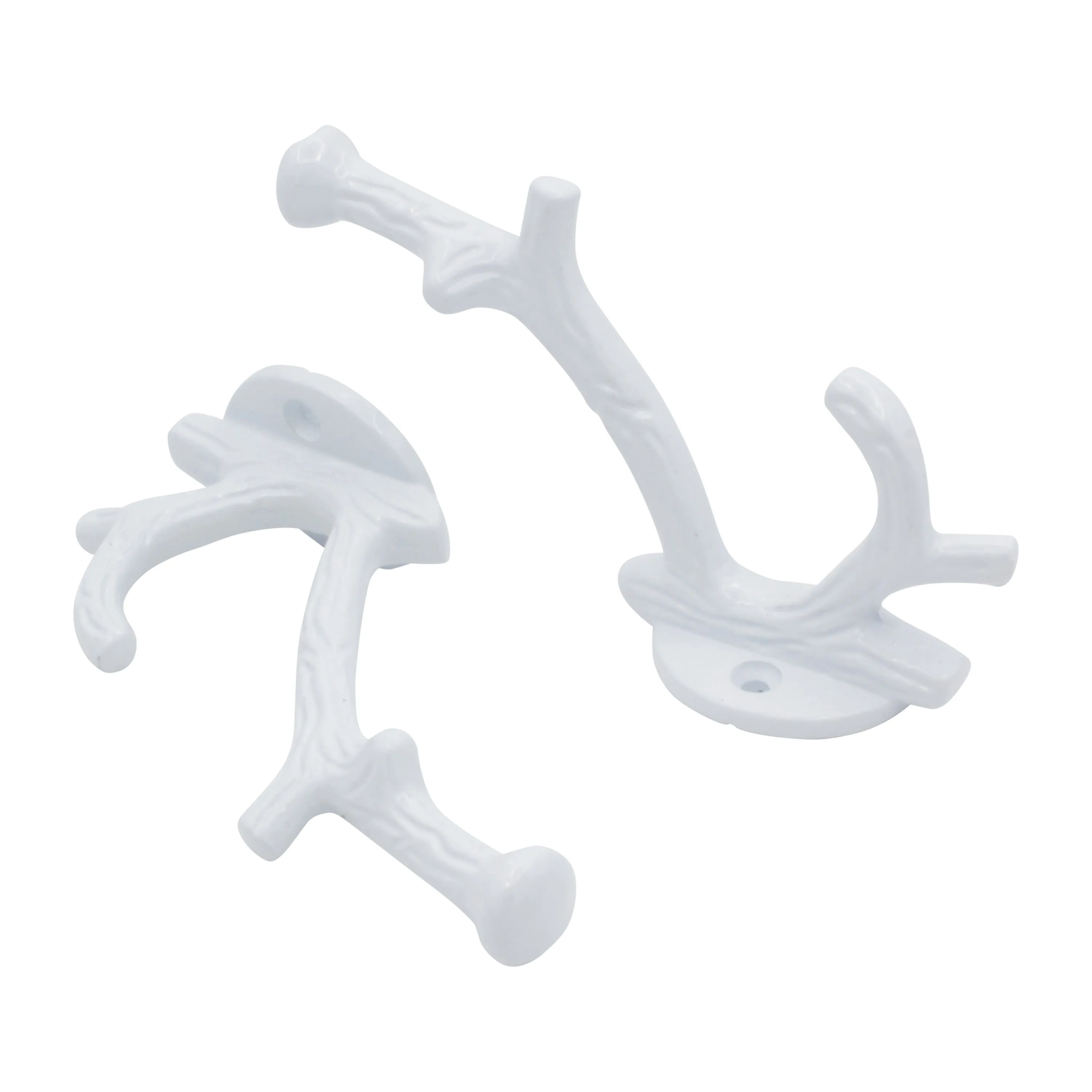 [Branch Hook IR8392] Iron Rustic Cabin Wall Hook (2.6 Inch)