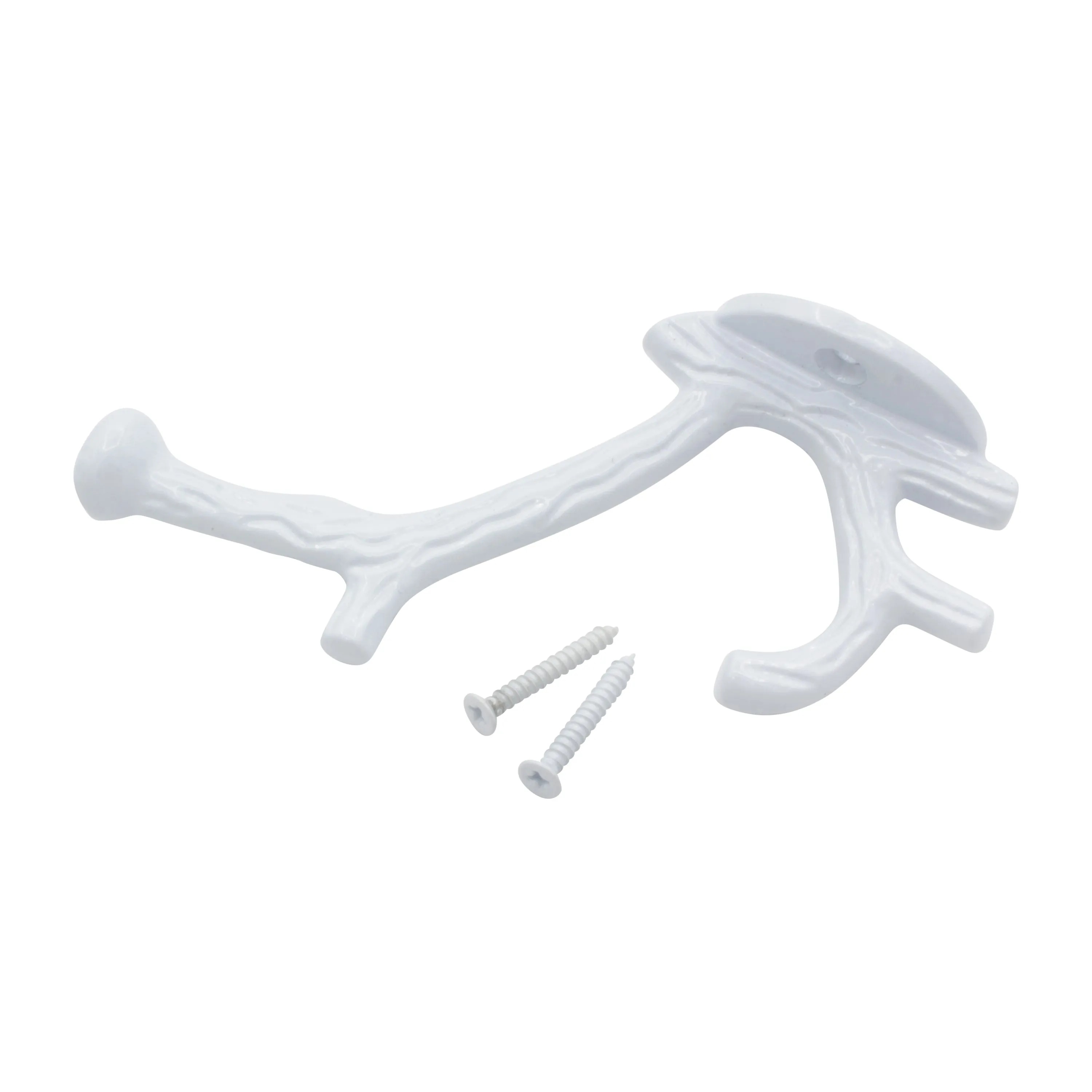 [Branch Hook IR8392] Iron Rustic Cabin Wall Hook (2.6 Inch)