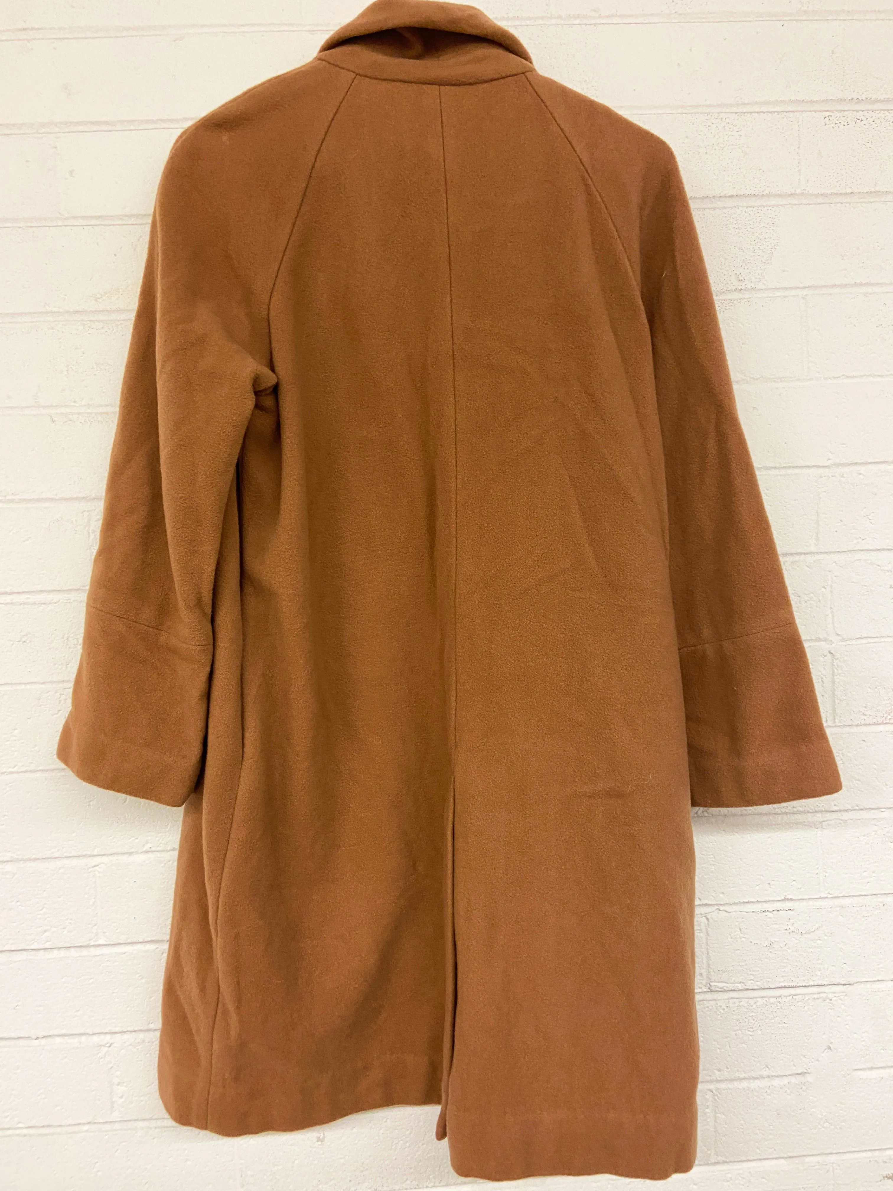 Cashmere Blend Coat in Brown