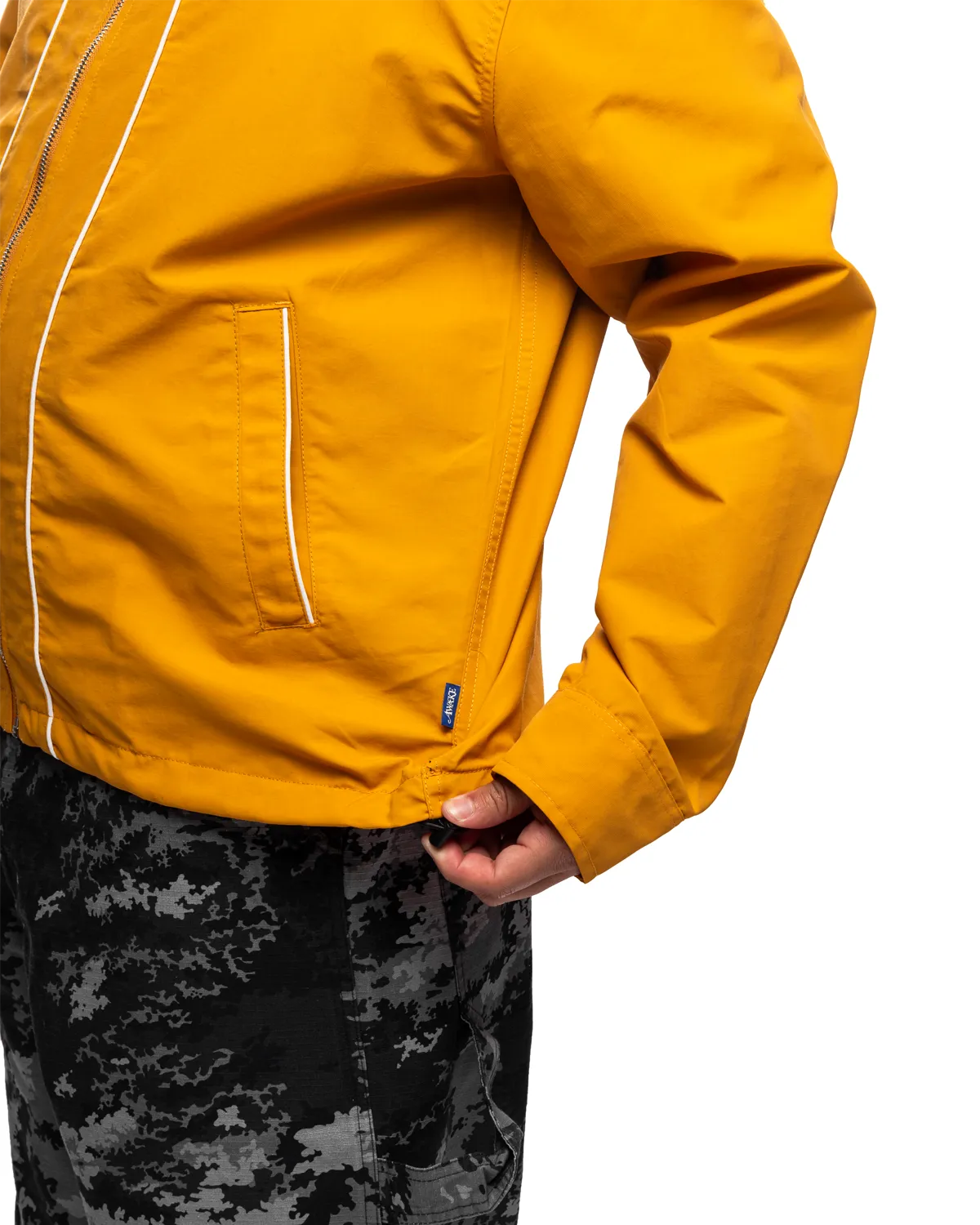Classic Logo Coaches Jacket Gold
