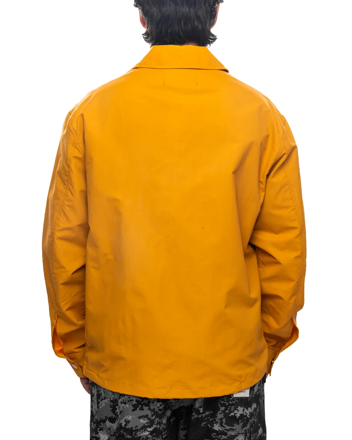 Classic Logo Coaches Jacket Gold