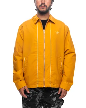 Classic Logo Coaches Jacket Gold