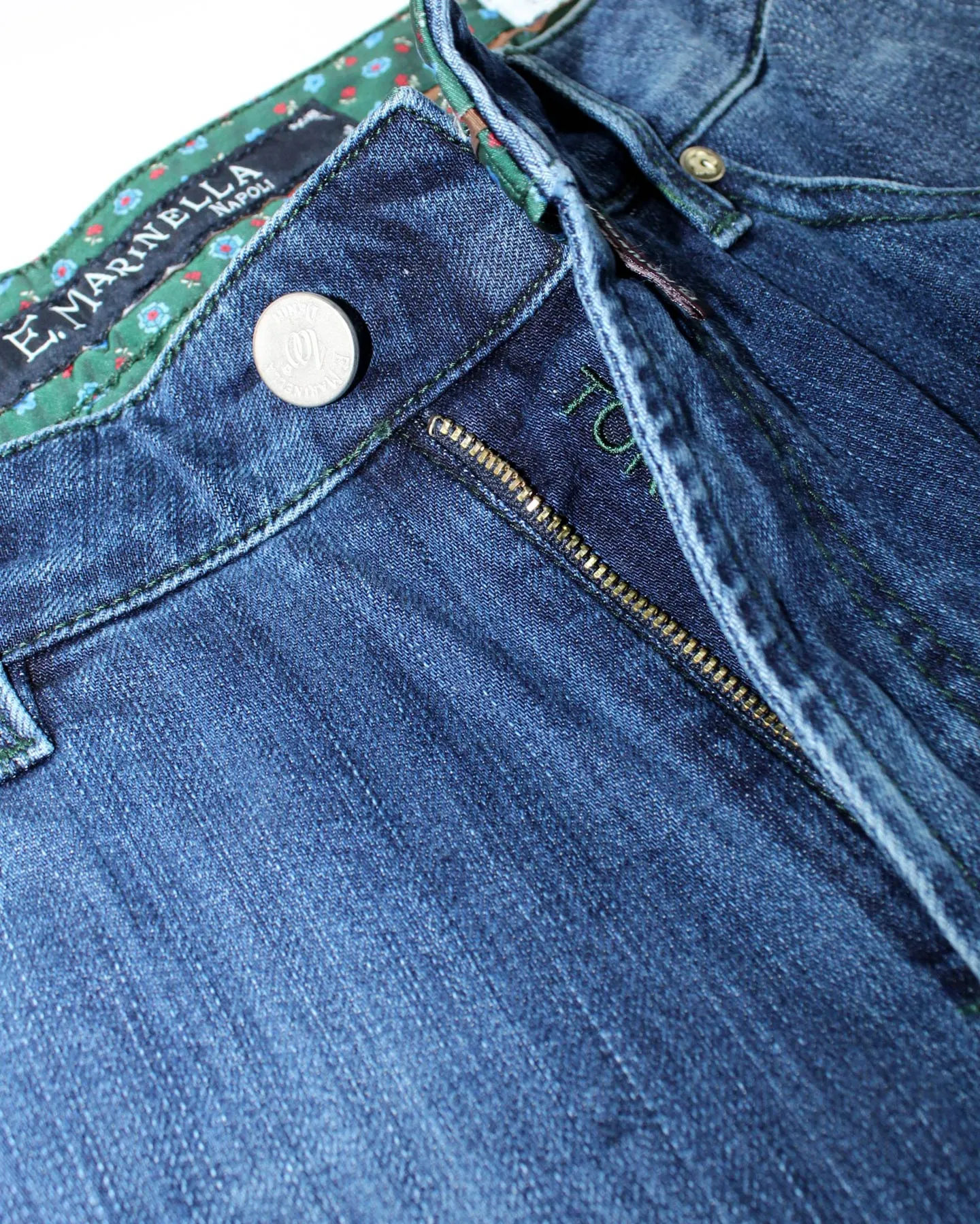 E. Marinella Jeans Slim Fit Denim Tokyo 32 SALE
