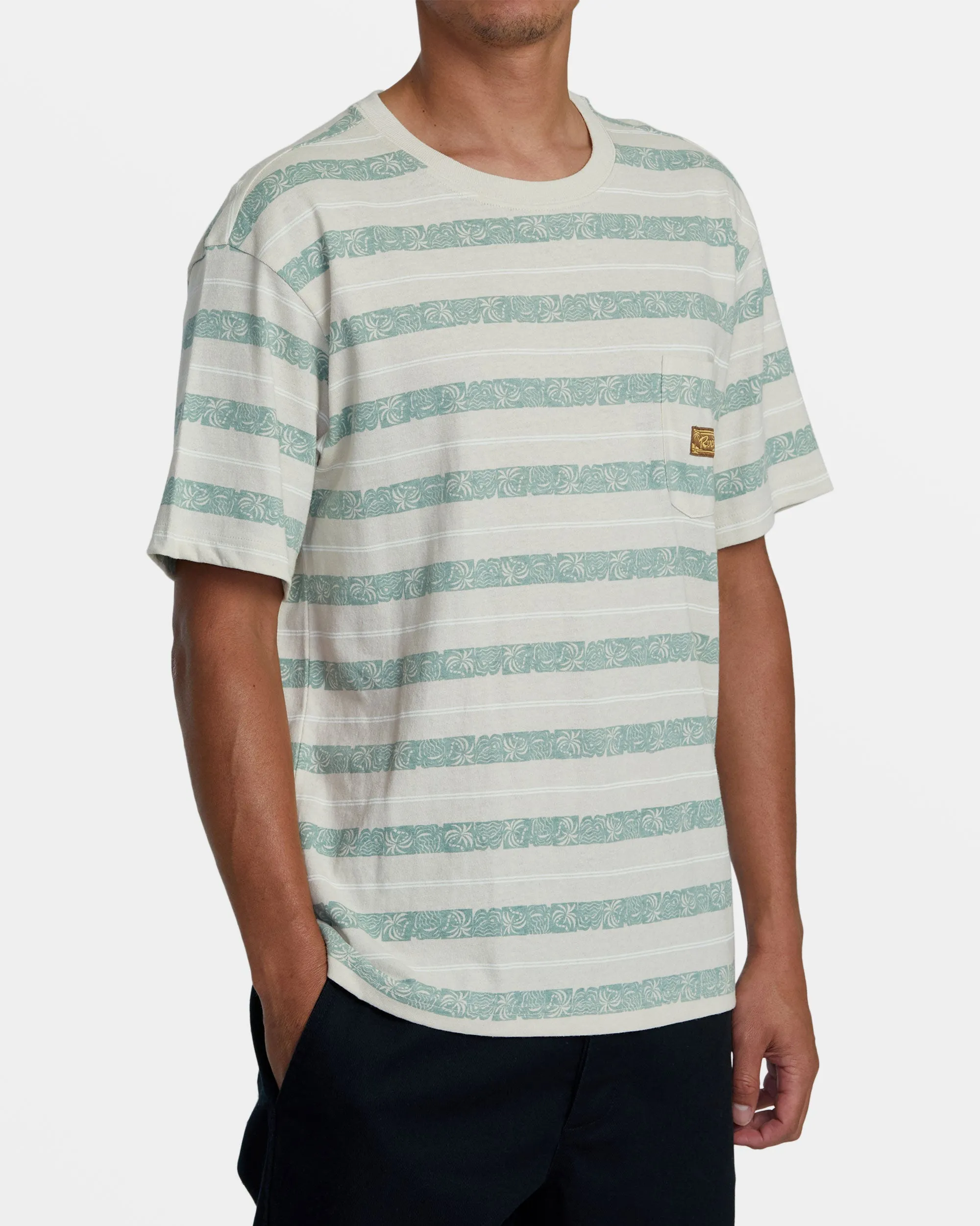 Exotica Crew Short Sleeve T-Shirt - Latte