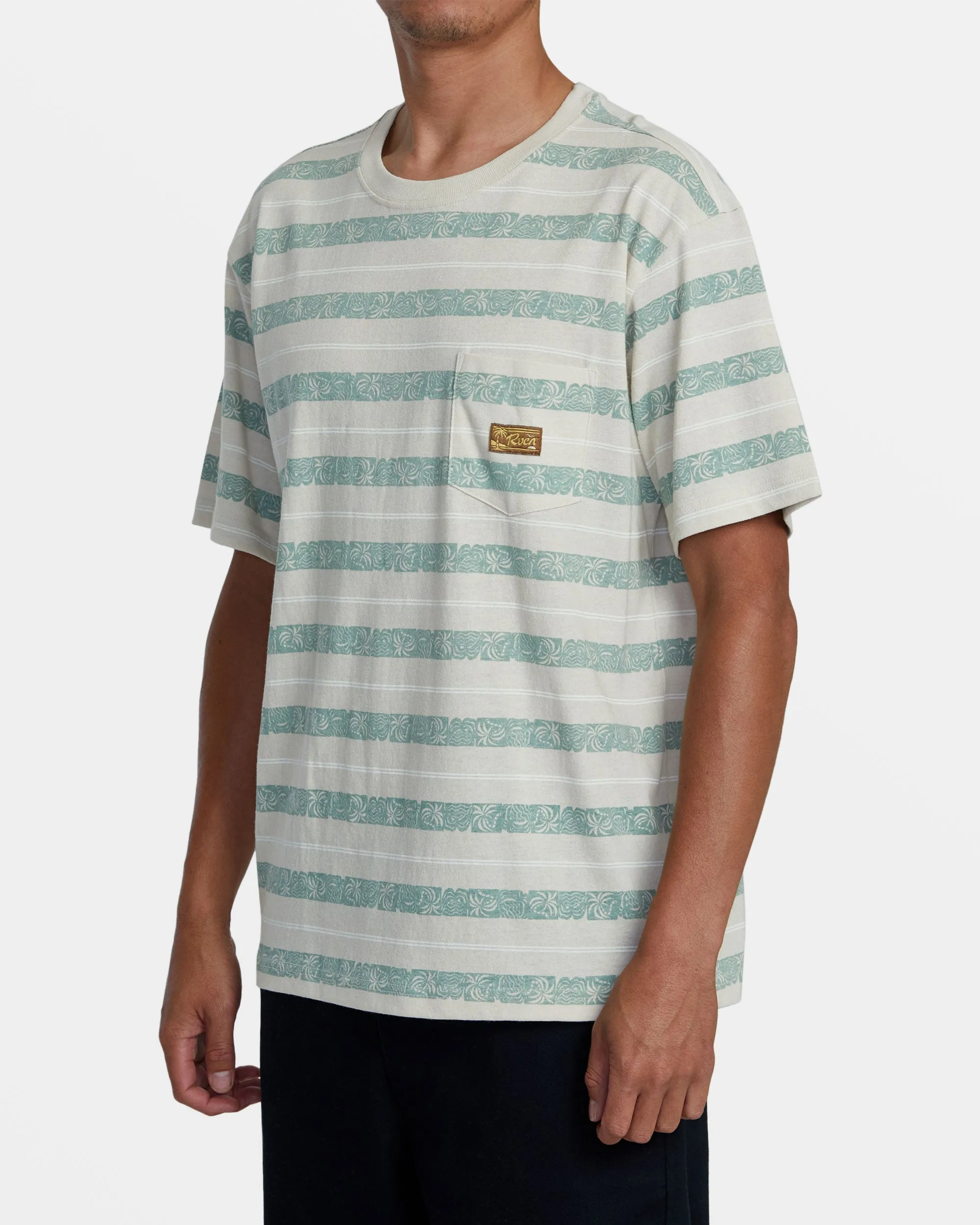 Exotica Crew Short Sleeve T-Shirt - Latte