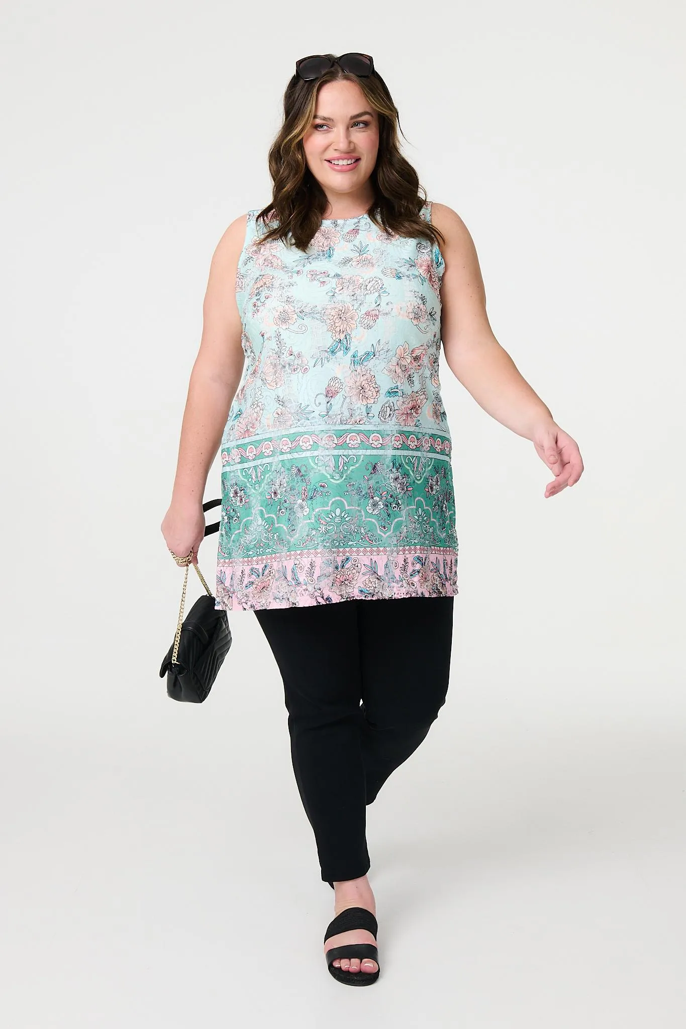 Floral Lace Mini Shift Dress