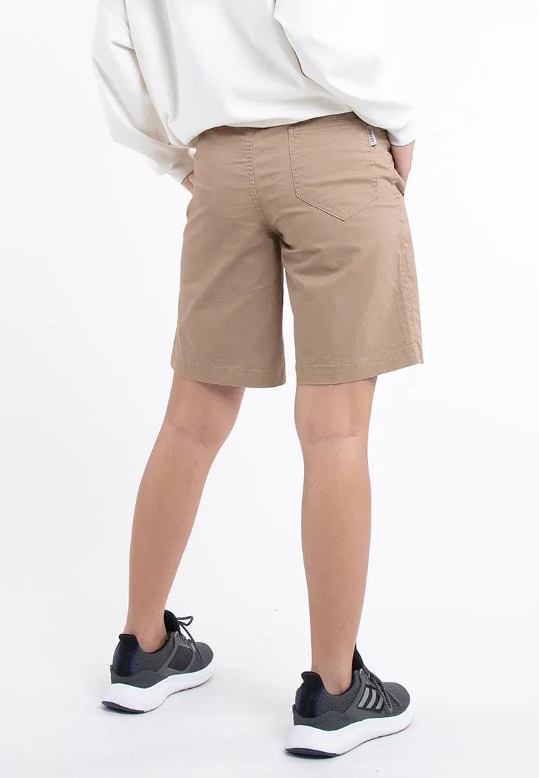 Forest Ladies 18/19" Cotton Twill Bermuda Shorts Women Chino Quarter Short Pants Women | Seluar Perempuan - 870144