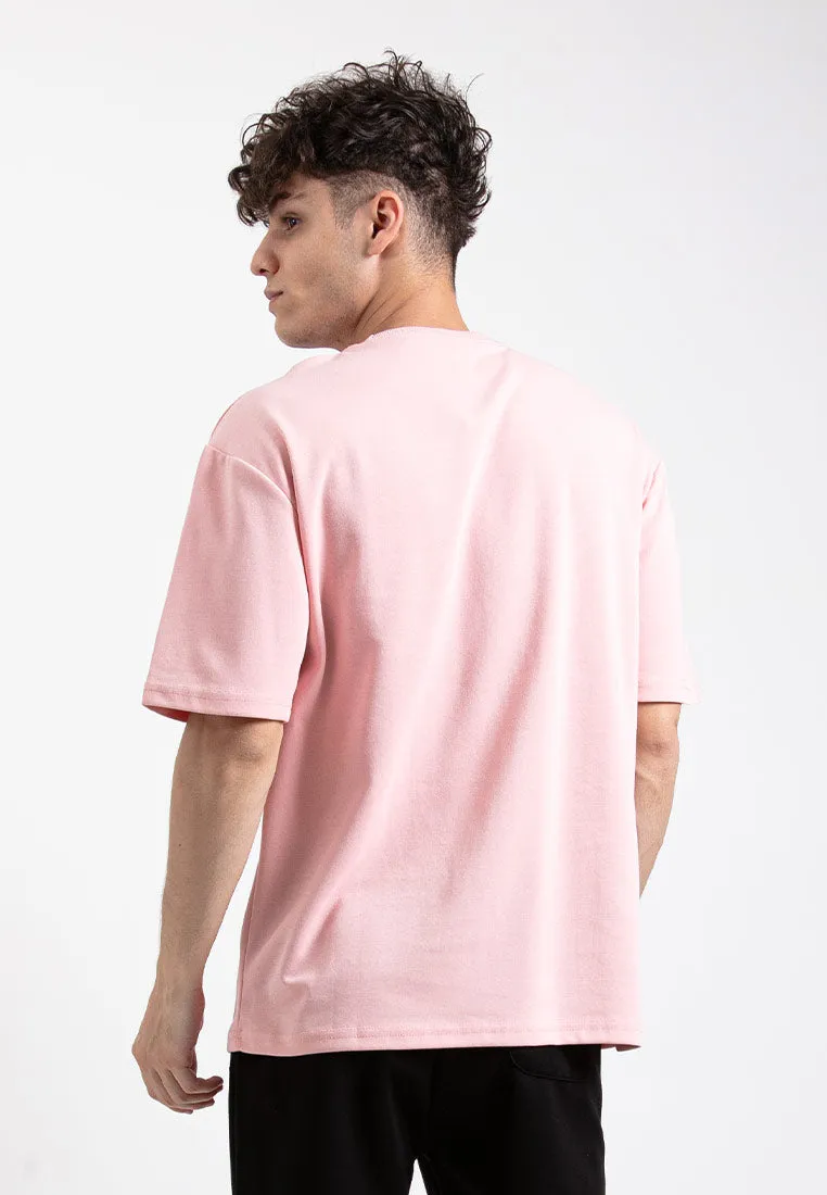 Forest Oversized 200gsm Oversized Tee Crew Neck Short Sleeve T Shirt Men | Baju T Shirt Lelaki - 621335