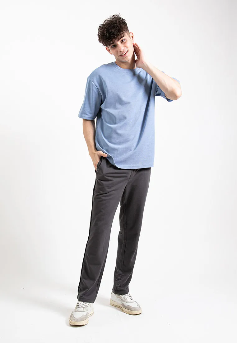Forest Oversized 200gsm Oversized Tee Crew Neck Short Sleeve T Shirt Men | Baju T Shirt Lelaki - 621335