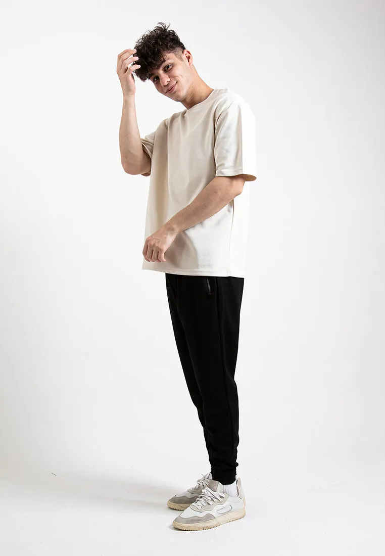Forest Oversized 200gsm Oversized Tee Crew Neck Short Sleeve T Shirt Men | Baju T Shirt Lelaki - 621335