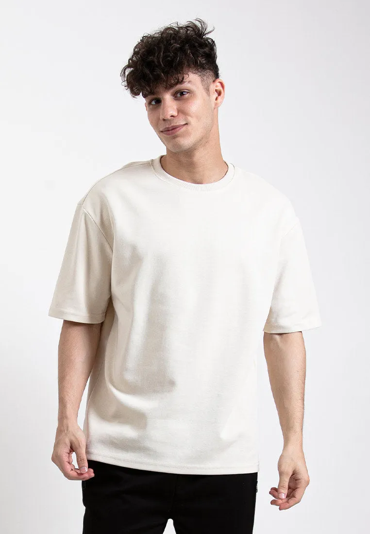 Forest Oversized 200gsm Oversized Tee Crew Neck Short Sleeve T Shirt Men | Baju T Shirt Lelaki - 621335