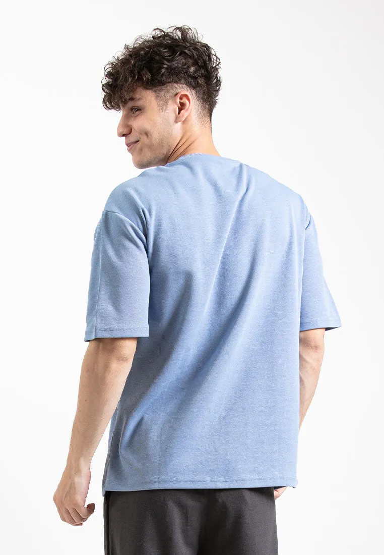 Forest Oversized 200gsm Oversized Tee Crew Neck Short Sleeve T Shirt Men | Baju T Shirt Lelaki - 621335