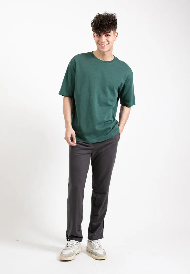 Forest Oversized 200gsm Oversized Tee Crew Neck Short Sleeve T Shirt Men | Baju T Shirt Lelaki - 621335