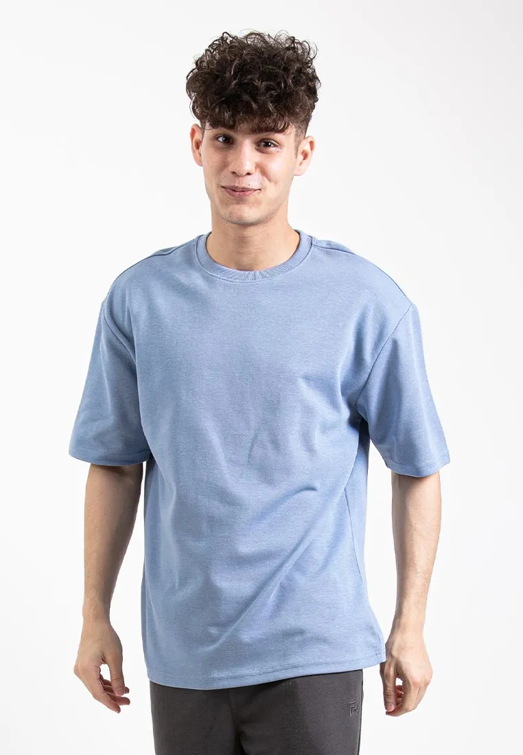 Forest Oversized 200gsm Oversized Tee Crew Neck Short Sleeve T Shirt Men | Baju T Shirt Lelaki - 621335