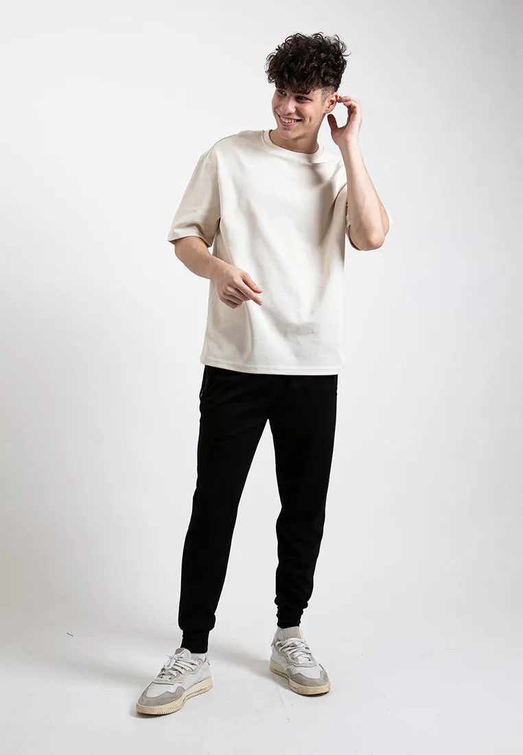 Forest Oversized 200gsm Oversized Tee Crew Neck Short Sleeve T Shirt Men | Baju T Shirt Lelaki - 621335