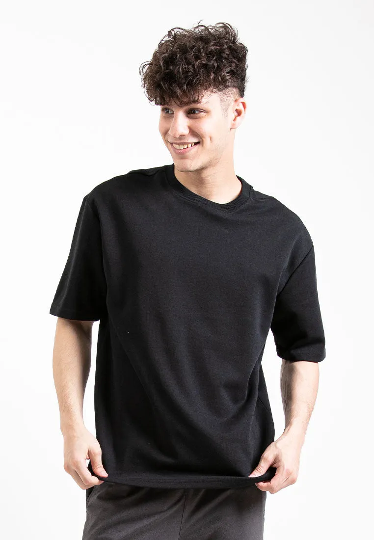 Forest Oversized 200gsm Oversized Tee Crew Neck Short Sleeve T Shirt Men | Baju T Shirt Lelaki - 621335