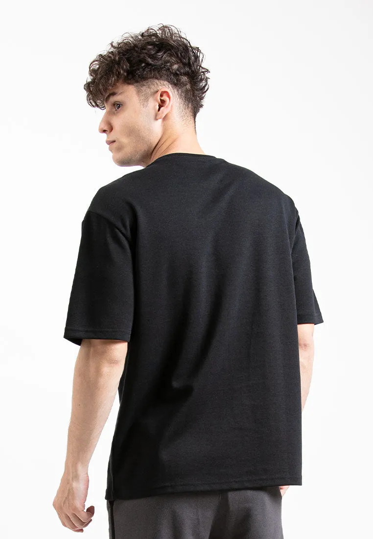 Forest Oversized 200gsm Oversized Tee Crew Neck Short Sleeve T Shirt Men | Baju T Shirt Lelaki - 621335