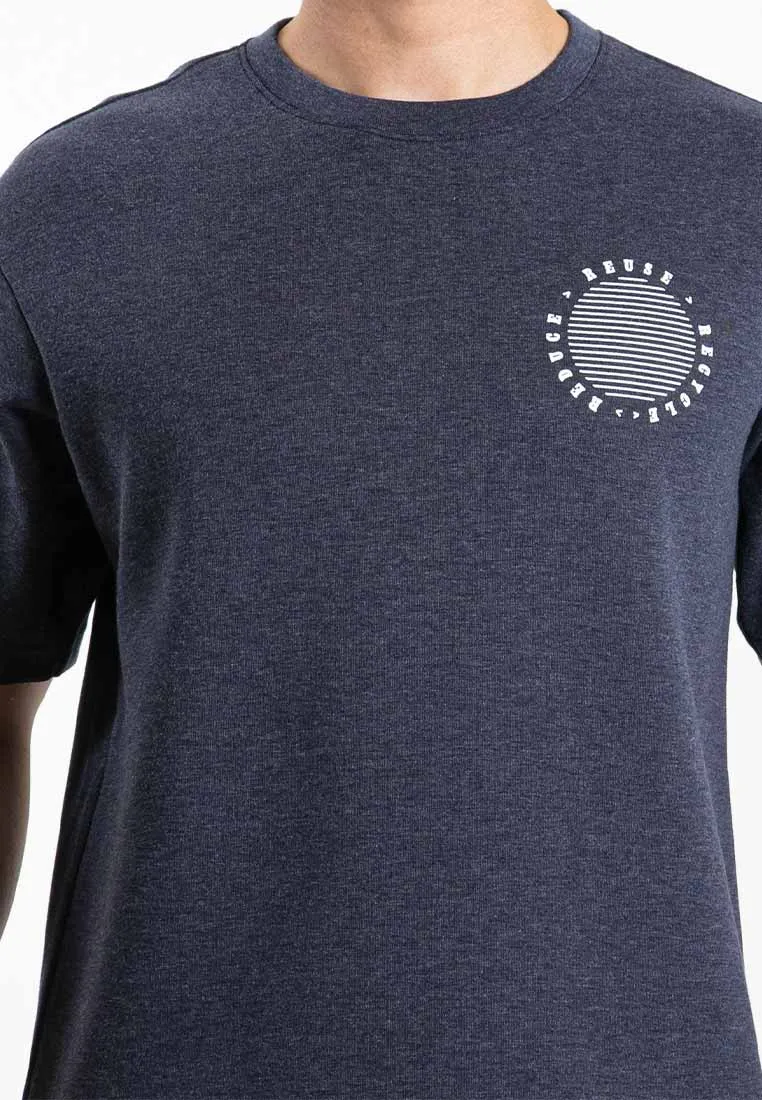 Forest Premium Weight Boxy Cut Graphic Tee Crew Neck Short Sleeve T Shirt Men | Oversized Shirt Men - 23924