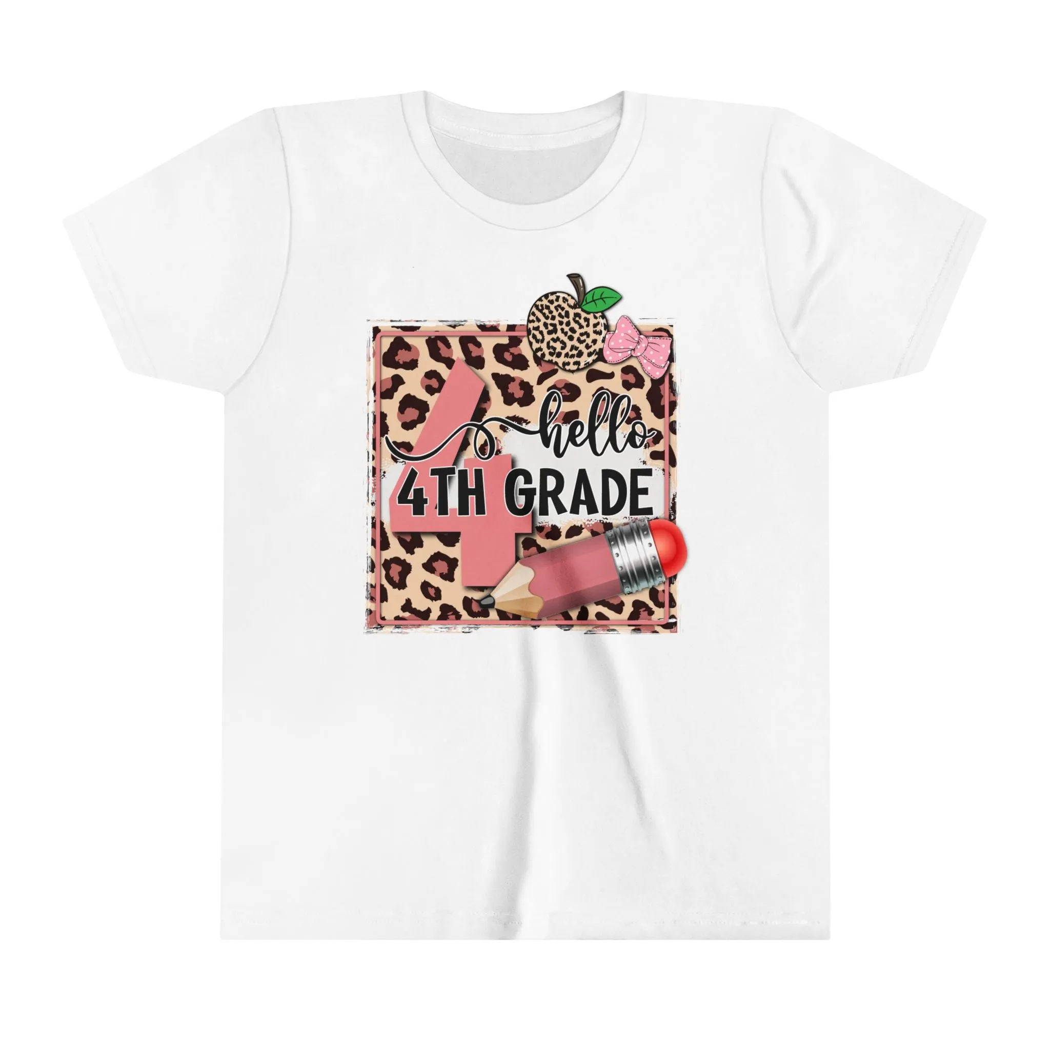 Hello Fourth Grade Tee