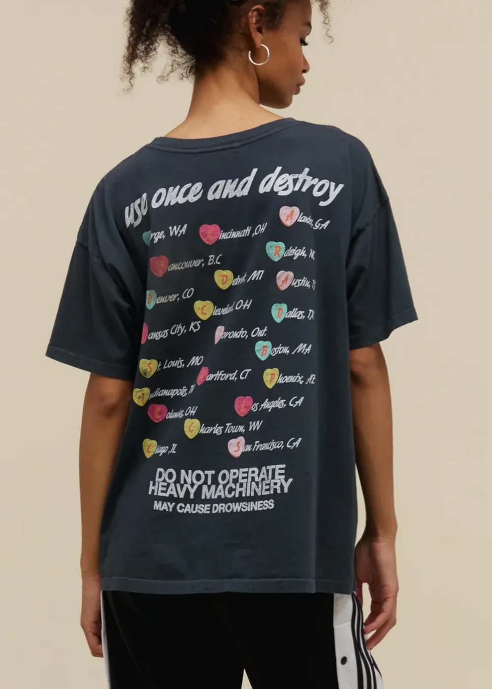 Hole Live Through This Oversized Merch Tee