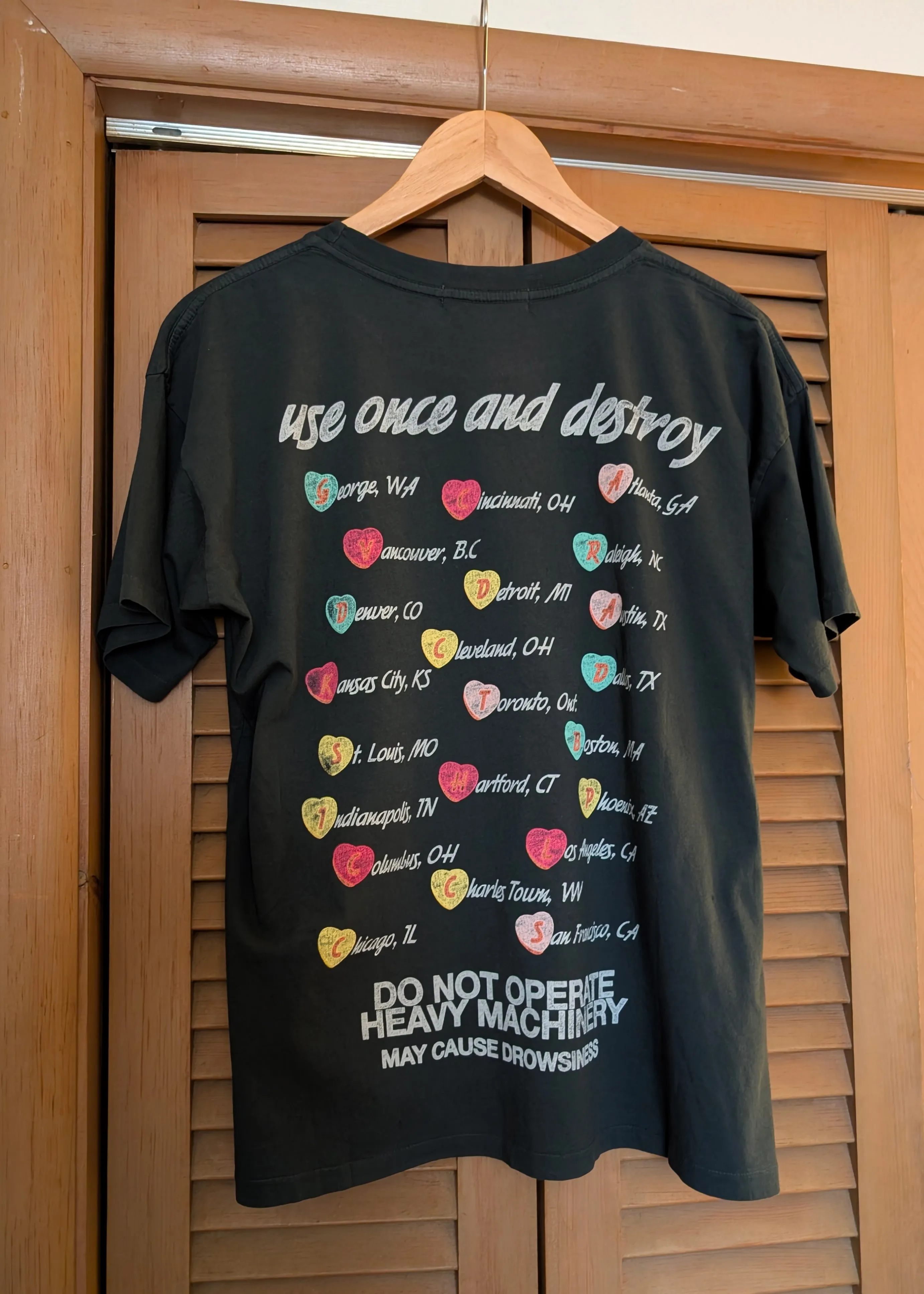 Hole Live Through This Oversized Merch Tee