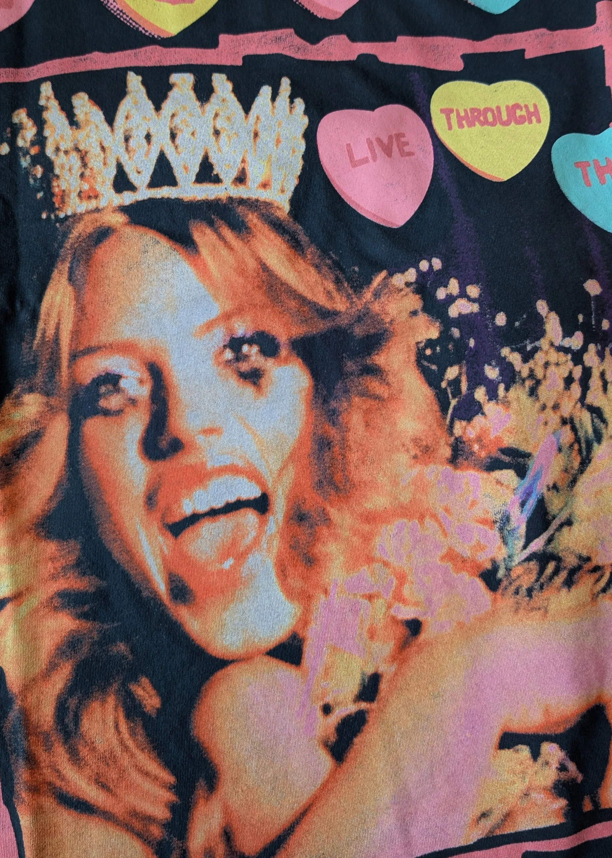 Hole Live Through This Oversized Merch Tee