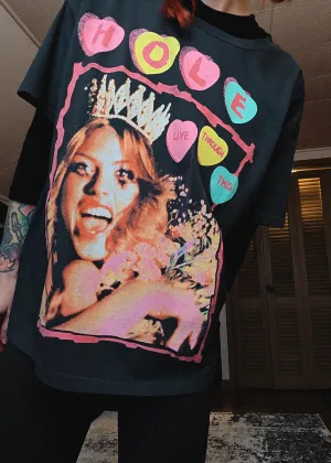Hole Live Through This Oversized Merch Tee