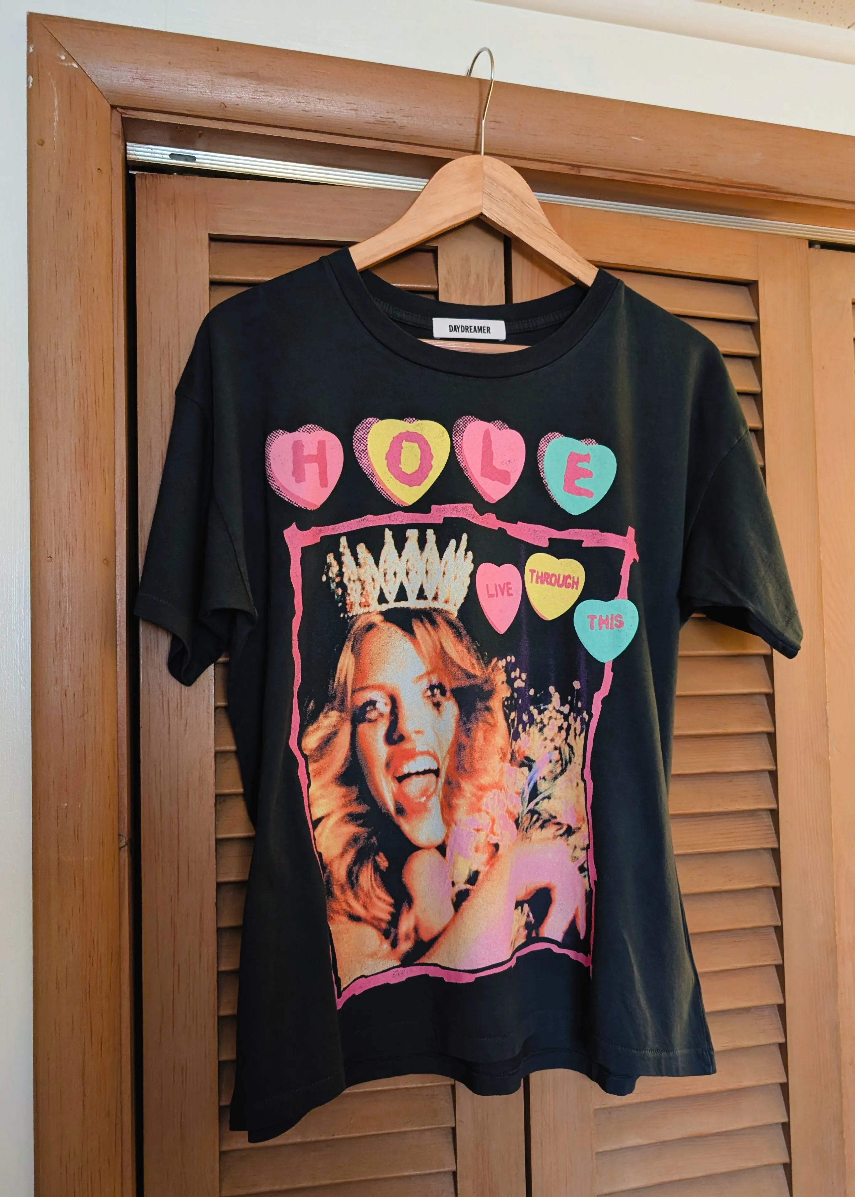 Hole Live Through This Oversized Merch Tee