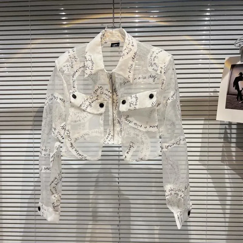I Can't Afford Love Crop Jacket