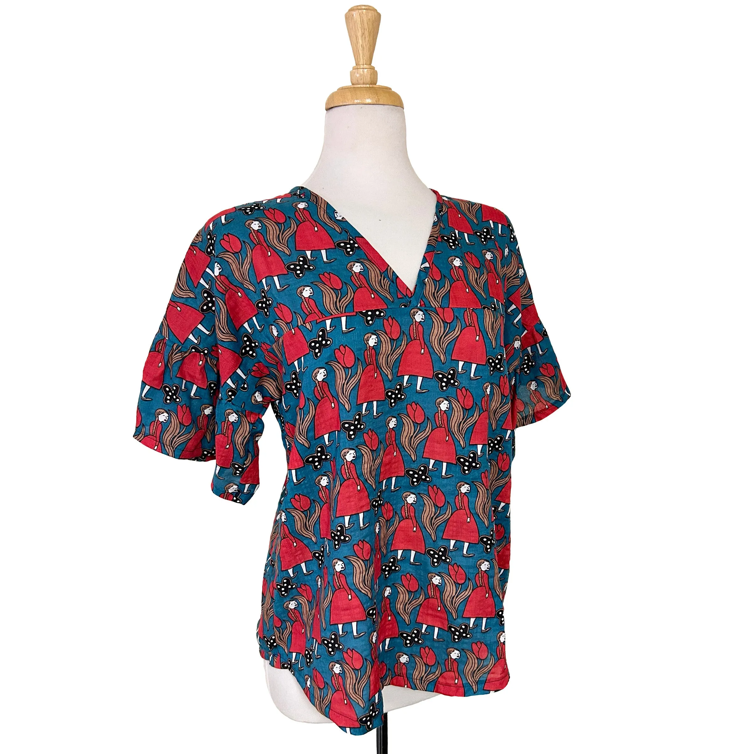 Isabella Top - Ladies in Red