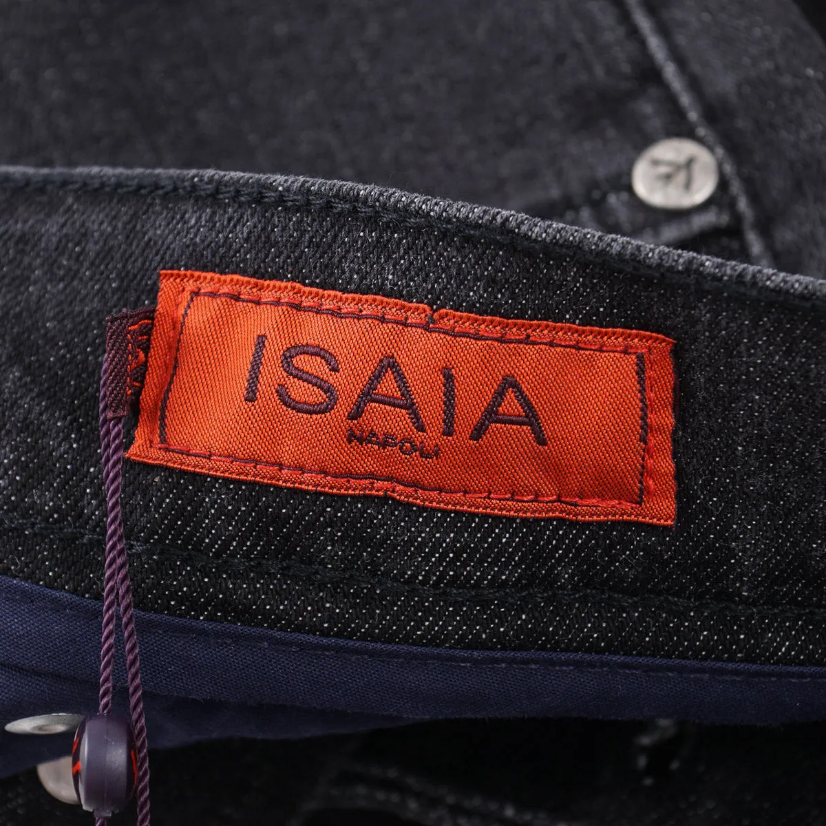 Isaia Slim Tapered Fit Denim Jeans