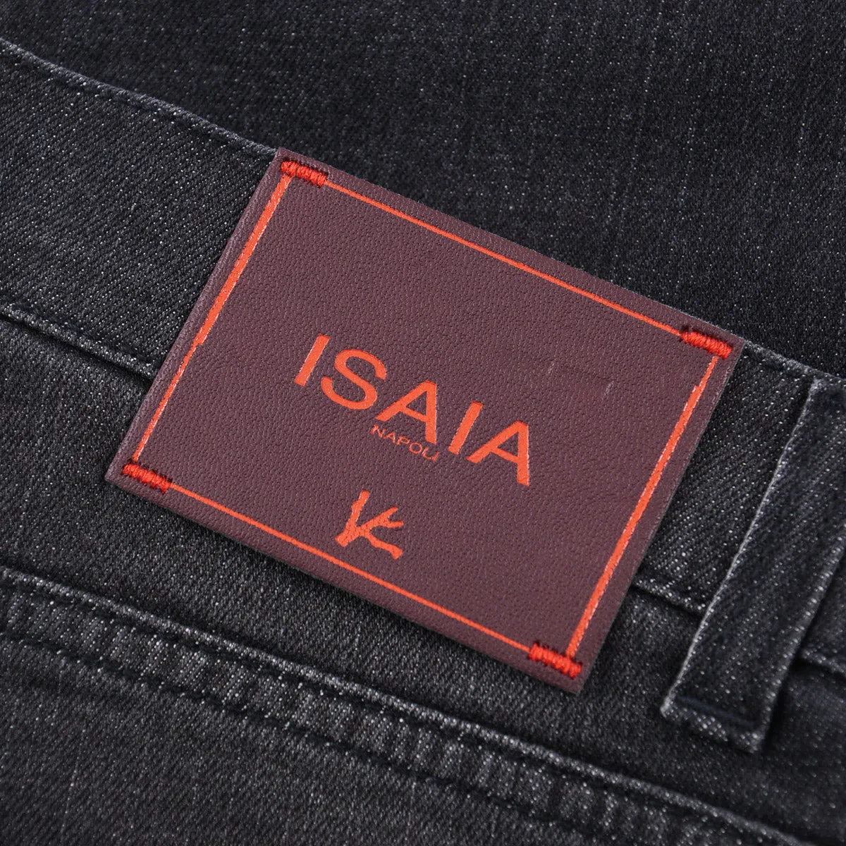 Isaia Slim Tapered Fit Denim Jeans