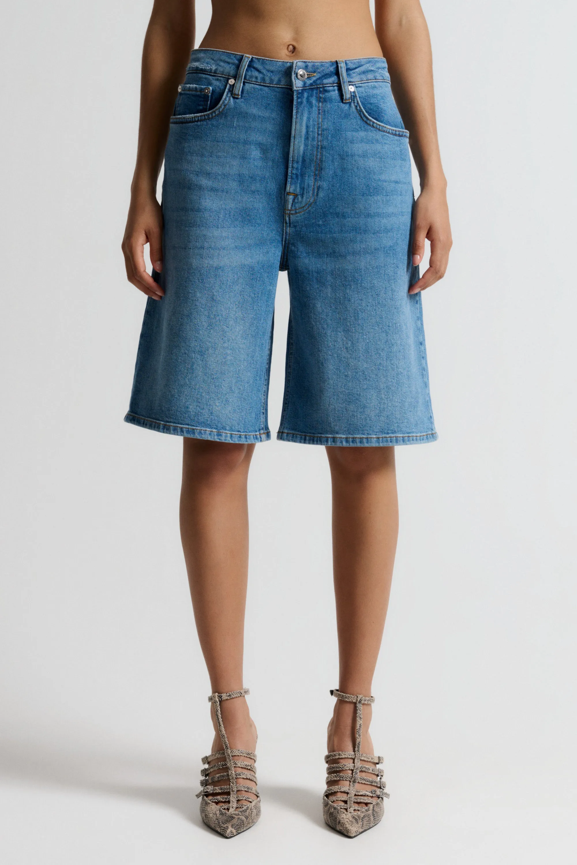 IVY-Brooke Shorts Wash Cadiz