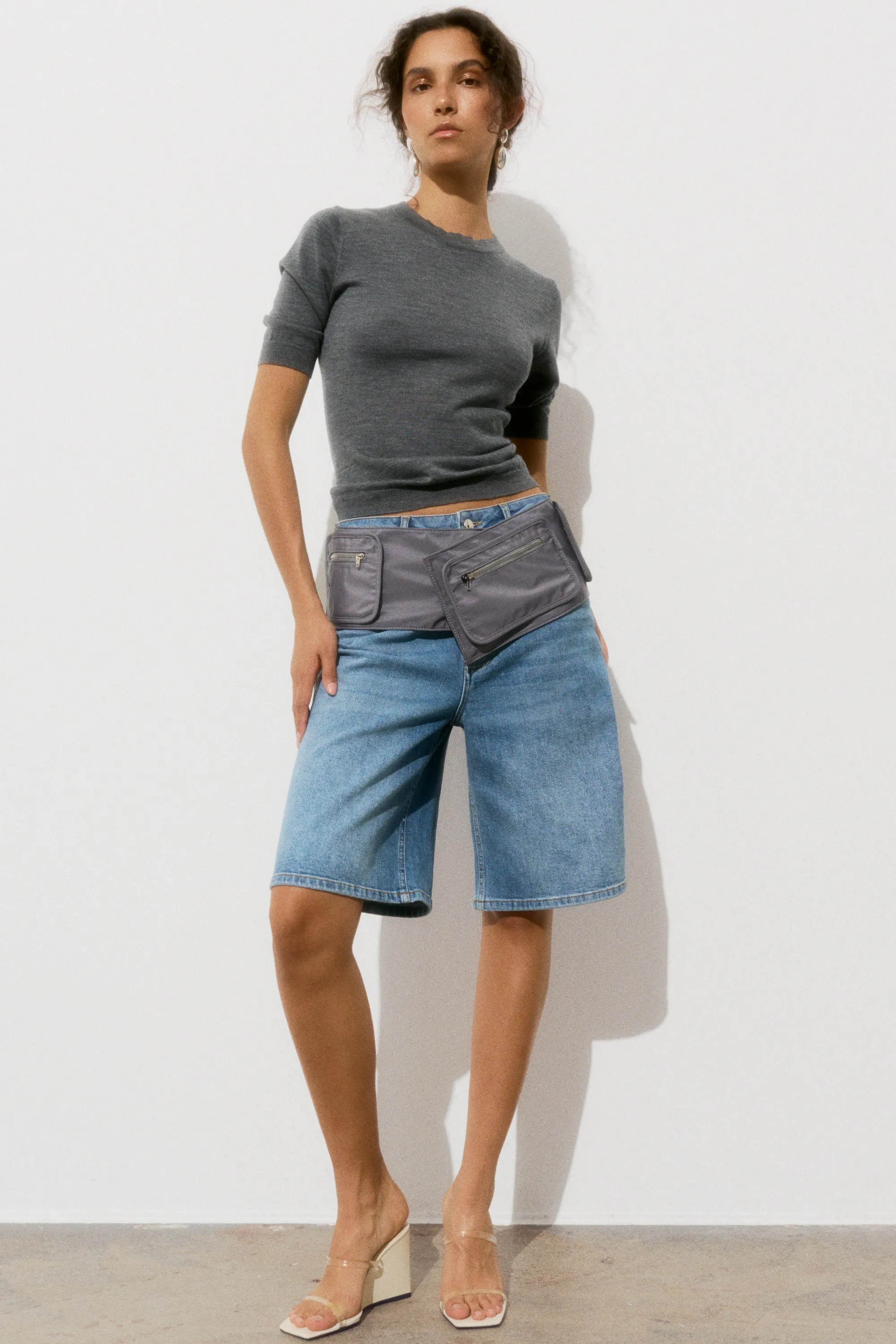 IVY-Brooke Shorts Wash Cadiz