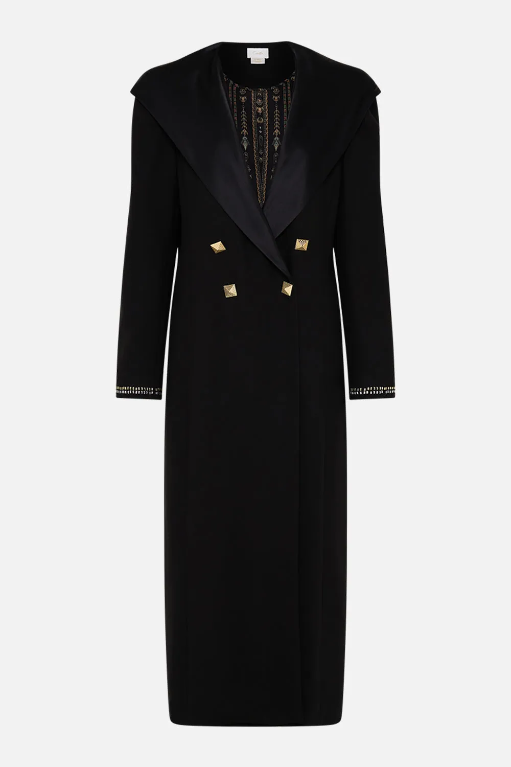 LONG COAT WITH HOOD THEY CALLED HER NEFERTARI