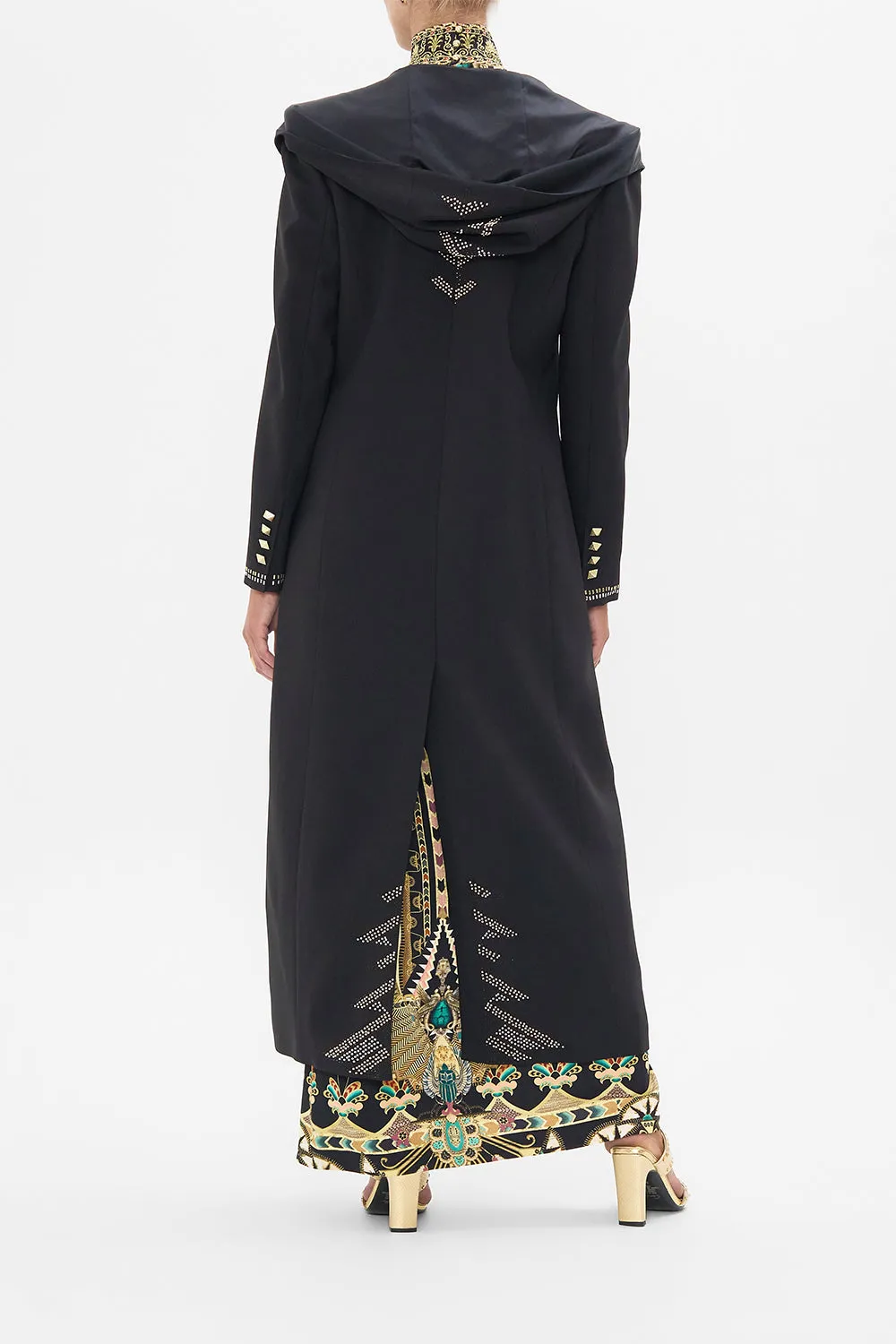 LONG COAT WITH HOOD THEY CALLED HER NEFERTARI