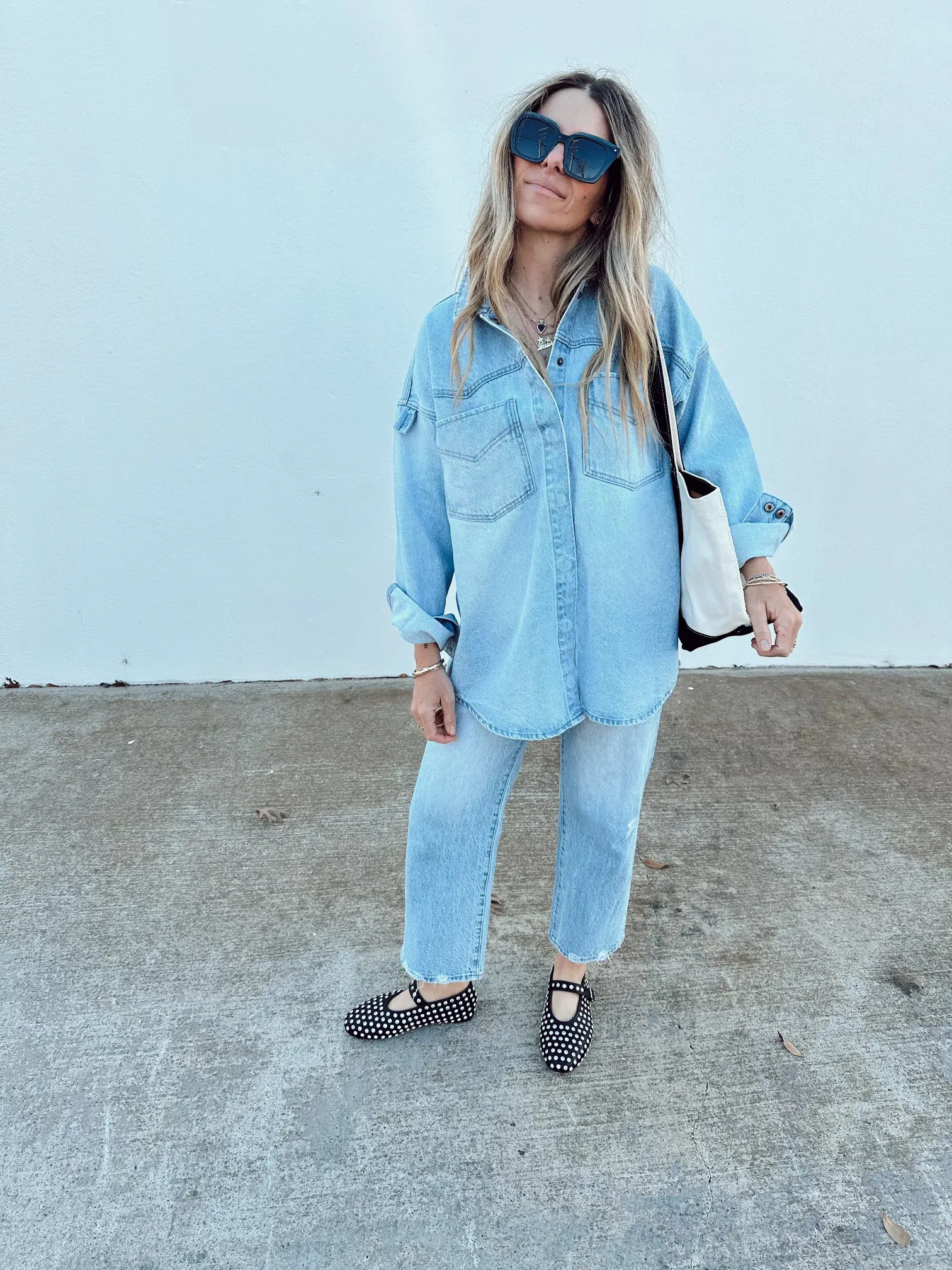 Mandy Western Oversized Shacket