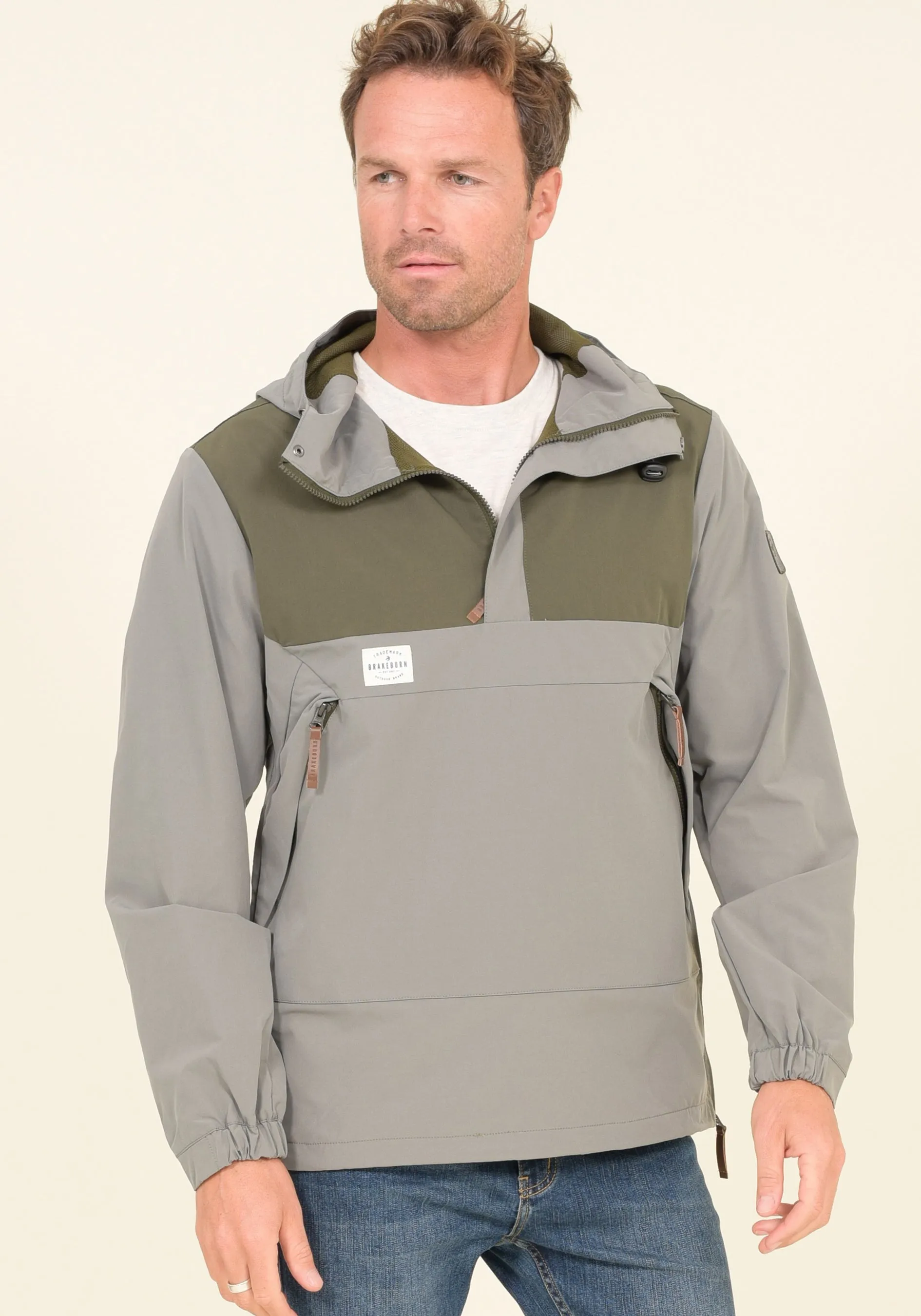 Mens Pullover Jacket