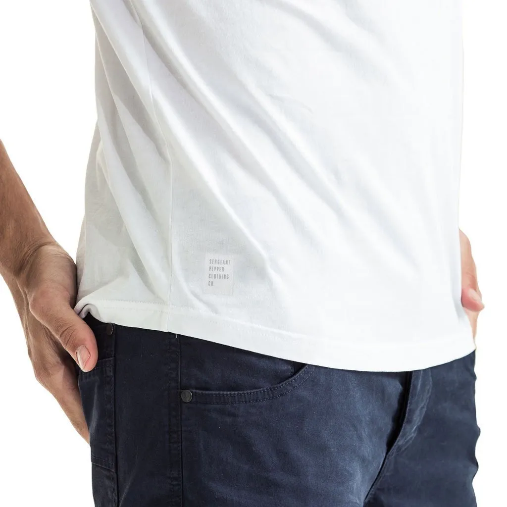 Military Print T-Shirt - White