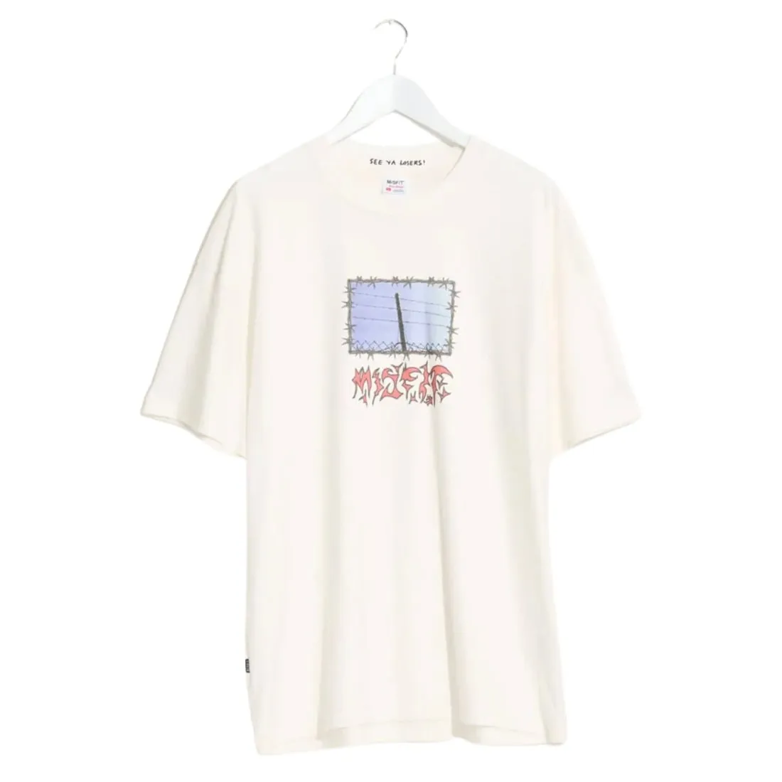 Misfit Panoramic Heaven T-Shirt - Pigment Thrift White