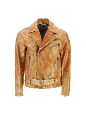 Pa City Biker Leather Jacket