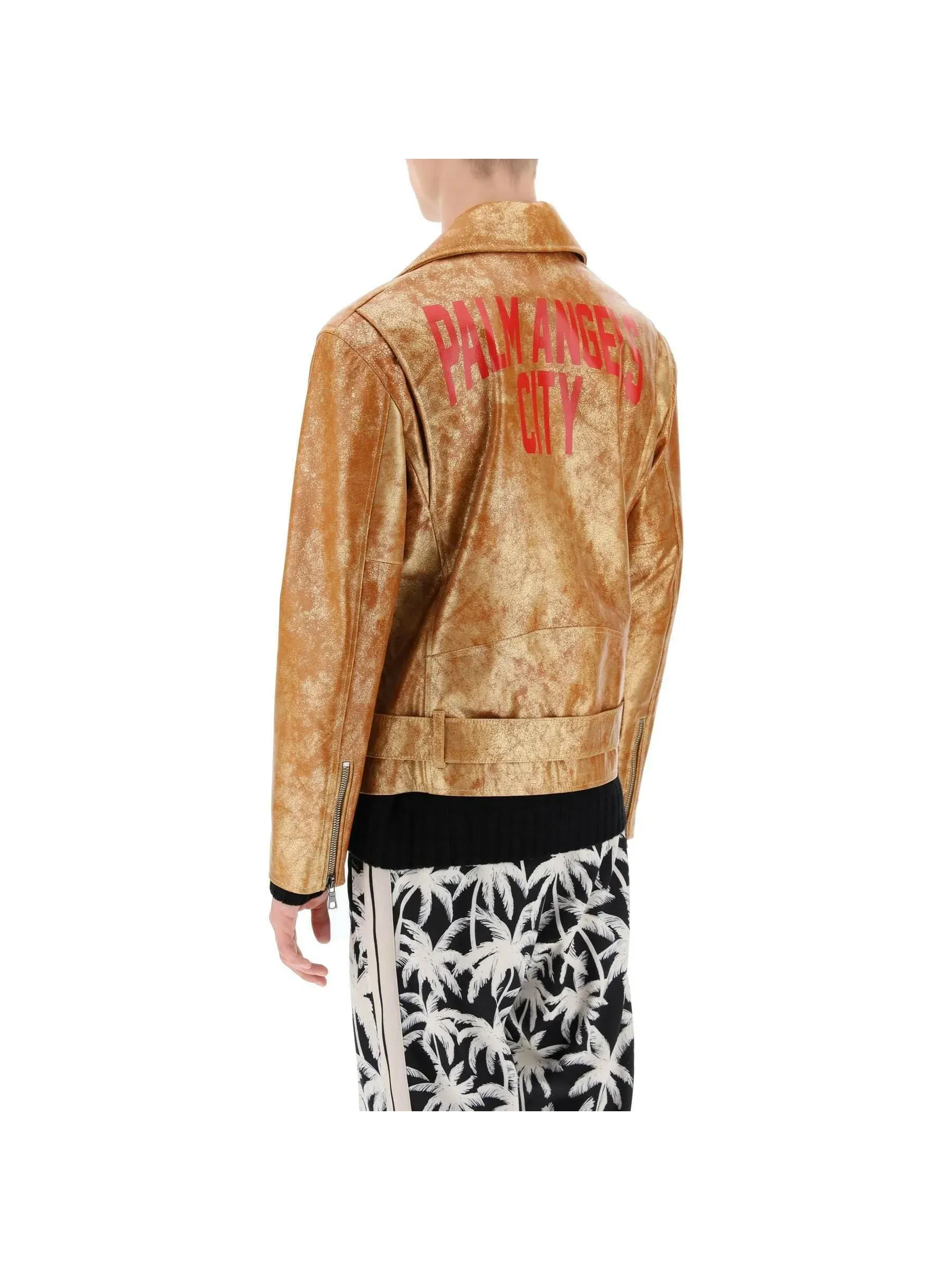 Pa City Biker Leather Jacket