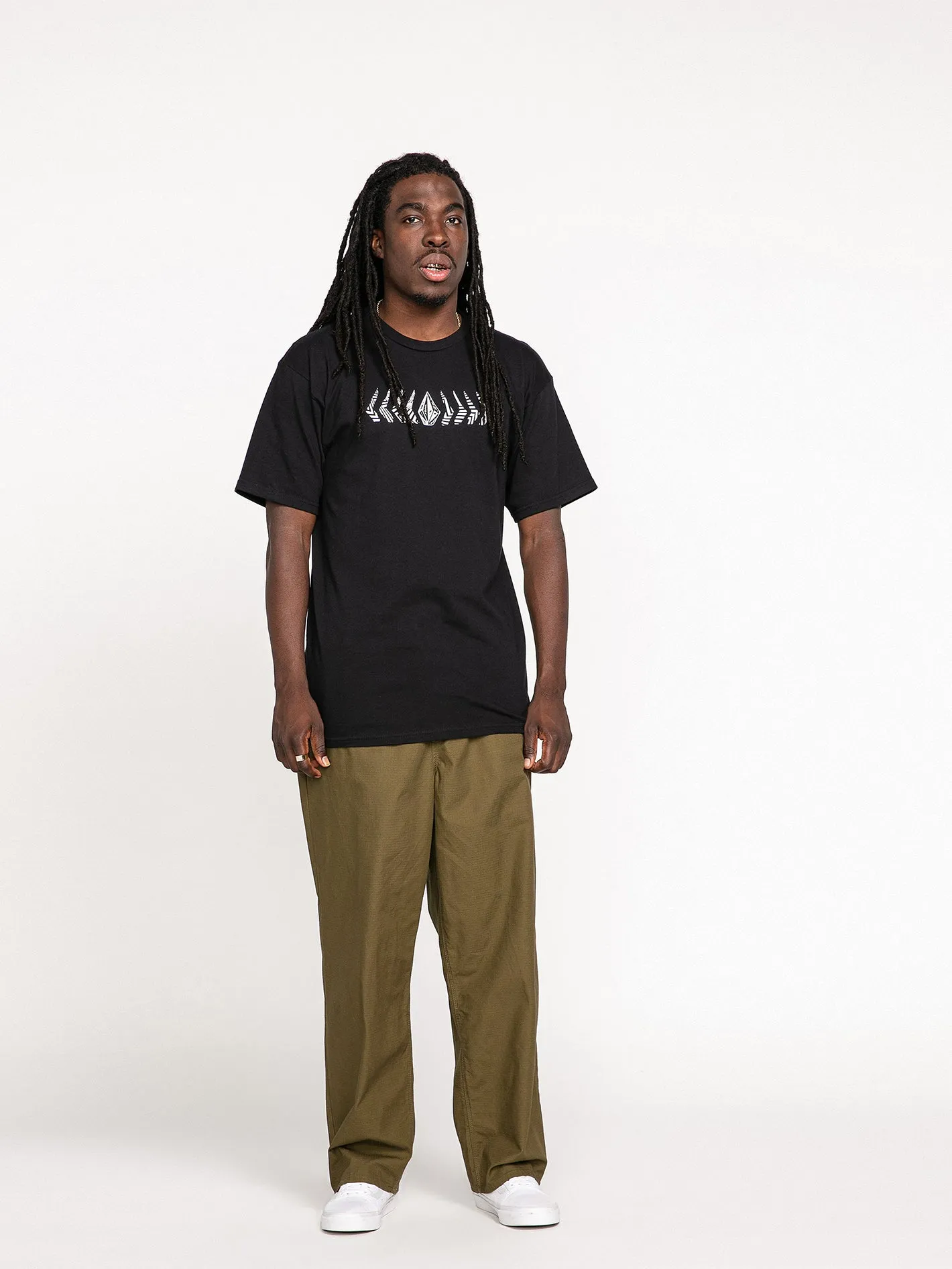 Phasey Short Sleeve Tee - Black